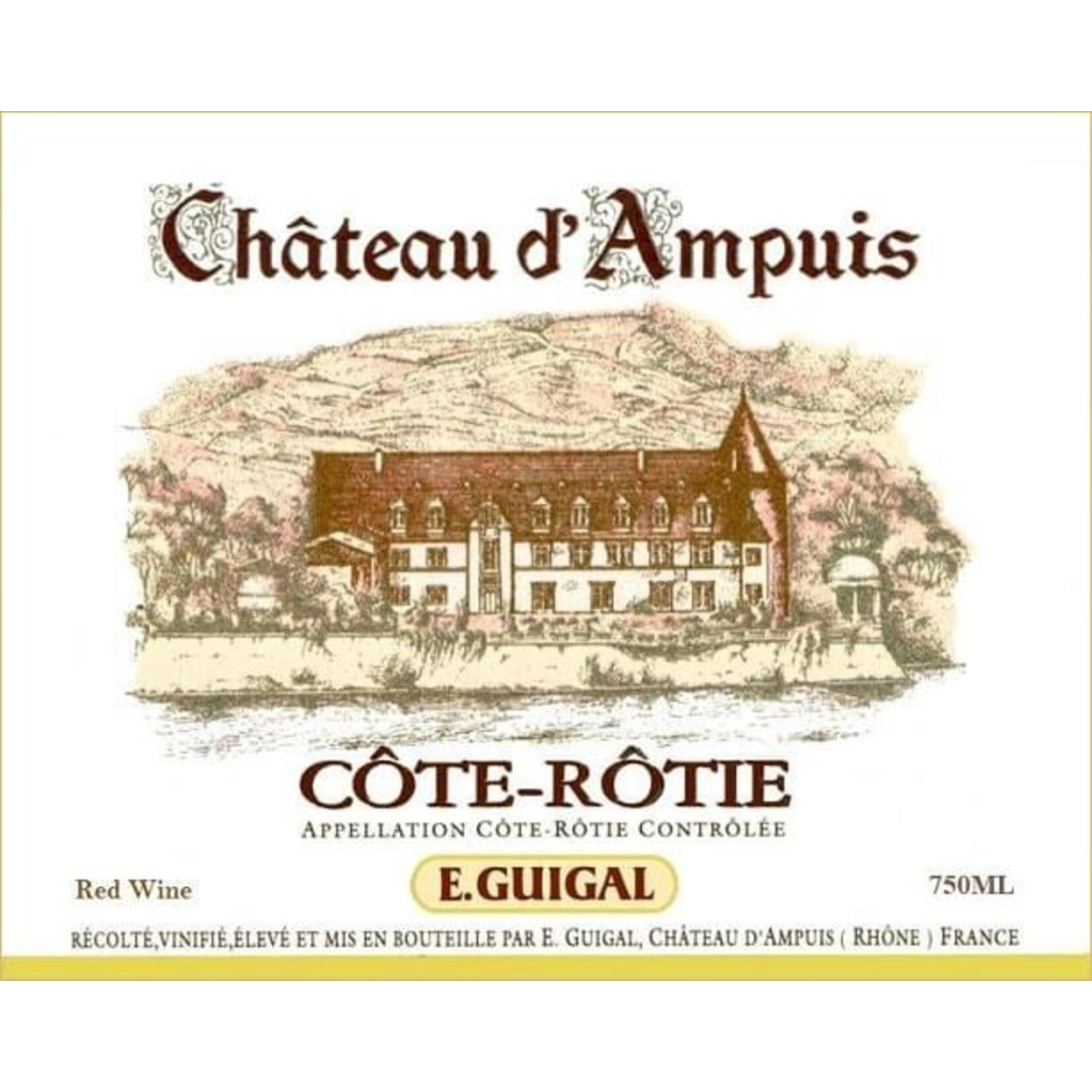 E. Guigal E. Guigal Cote-Rotie Chateau d'Ampuis 2019