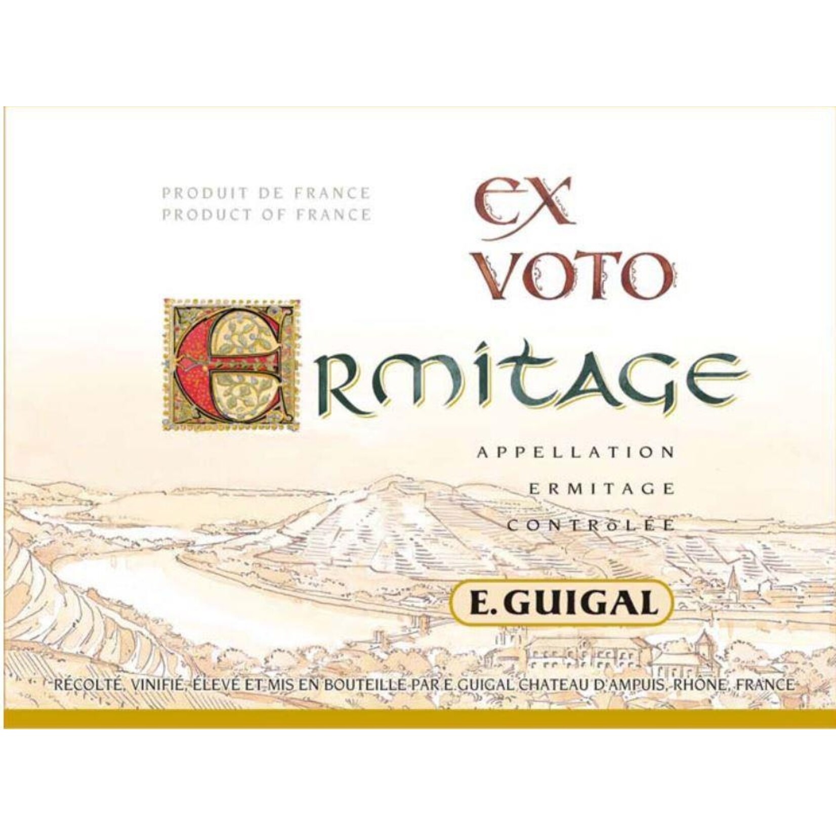 E. Guigal E. Guigal Ermitage Ex-Voto Rouge 2019
