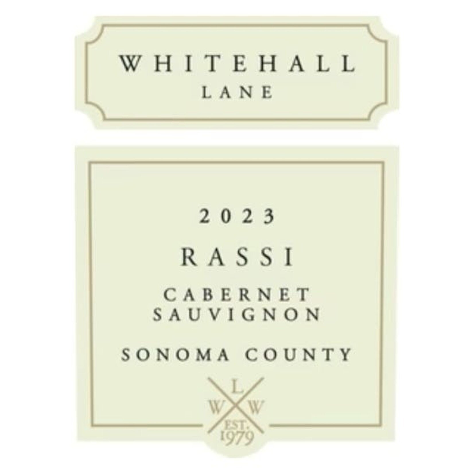Whitehall Lane Rassi Cabernet Sauvignon 2023