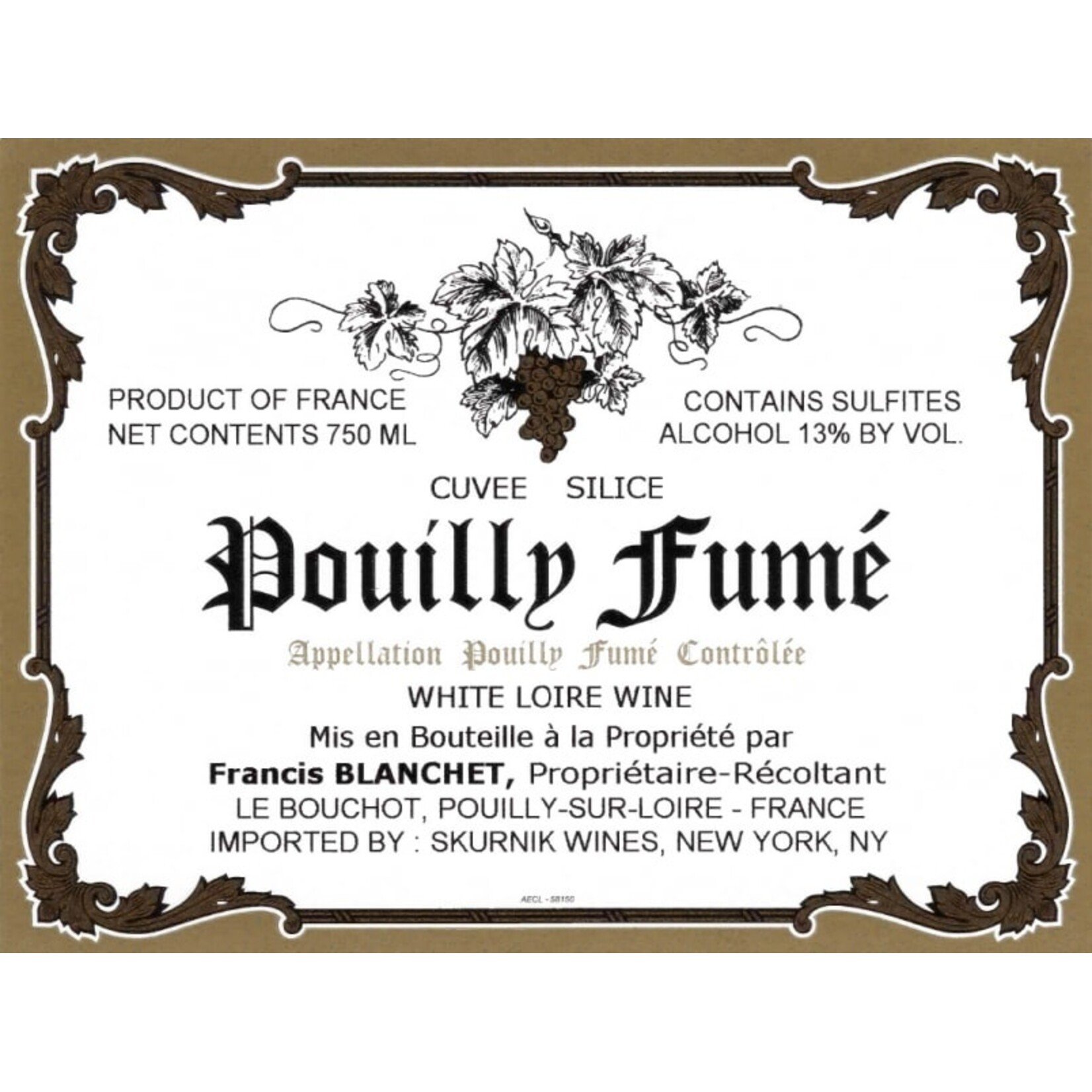 Francis Blanchet Francis Blanchet Pouilly-Fume Cuvee Silice 2024