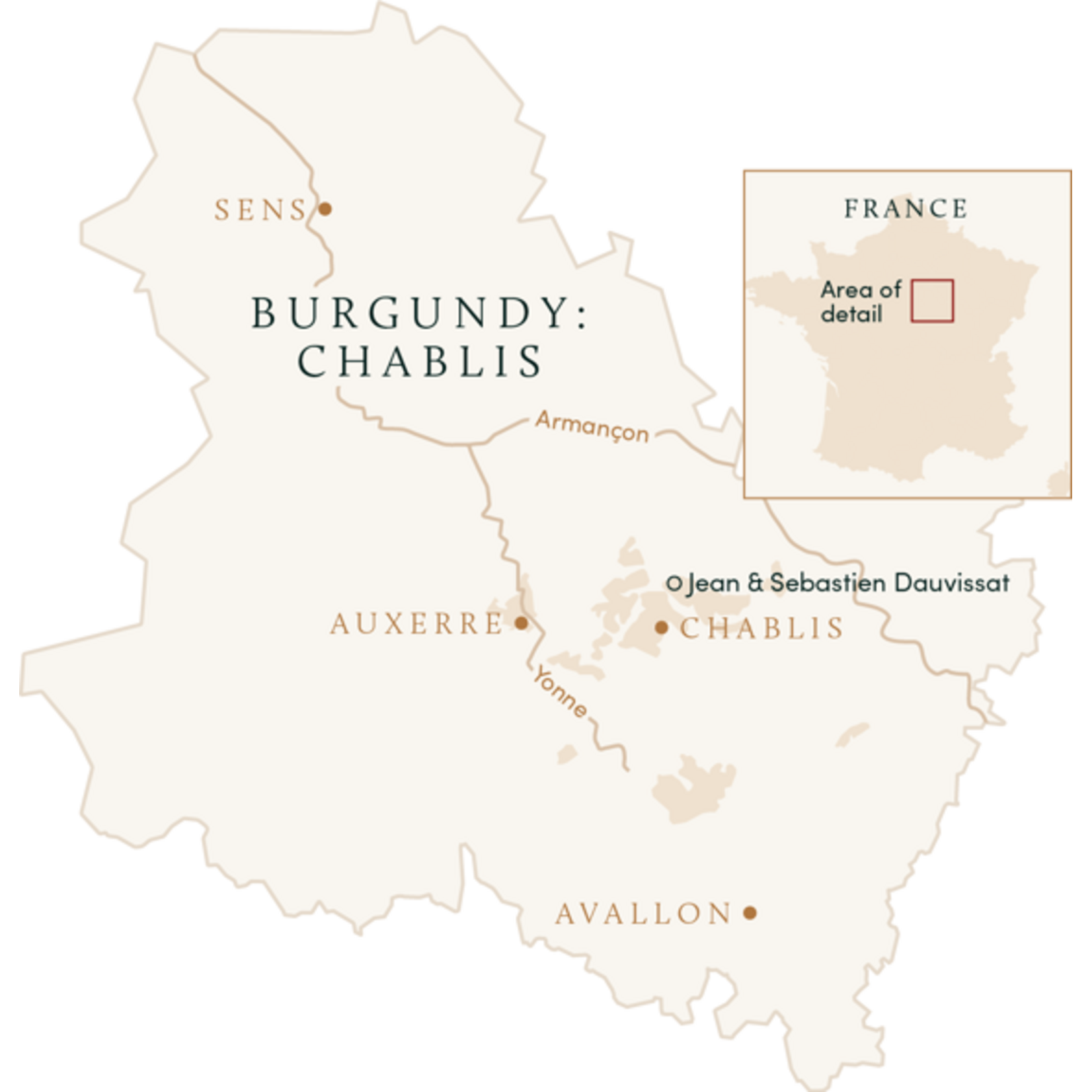 Jean et Sébastien Dauvissat Jean et Sébastien Dauvissat Chablis 1er Cru Montmains 2023