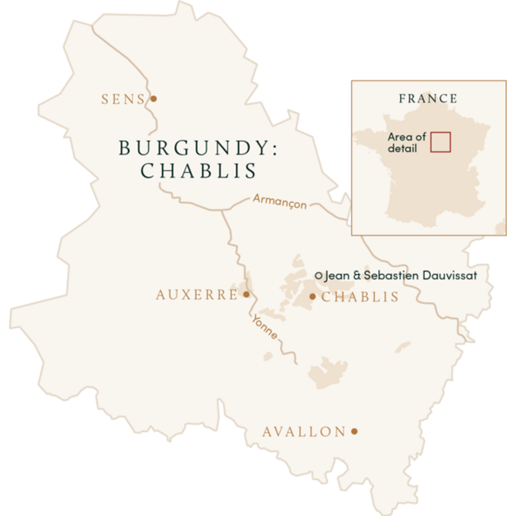 Jean et Sébastien Dauvissat Jean et Sébastien Dauvissat Chablis 1er Cru Sechet 2023