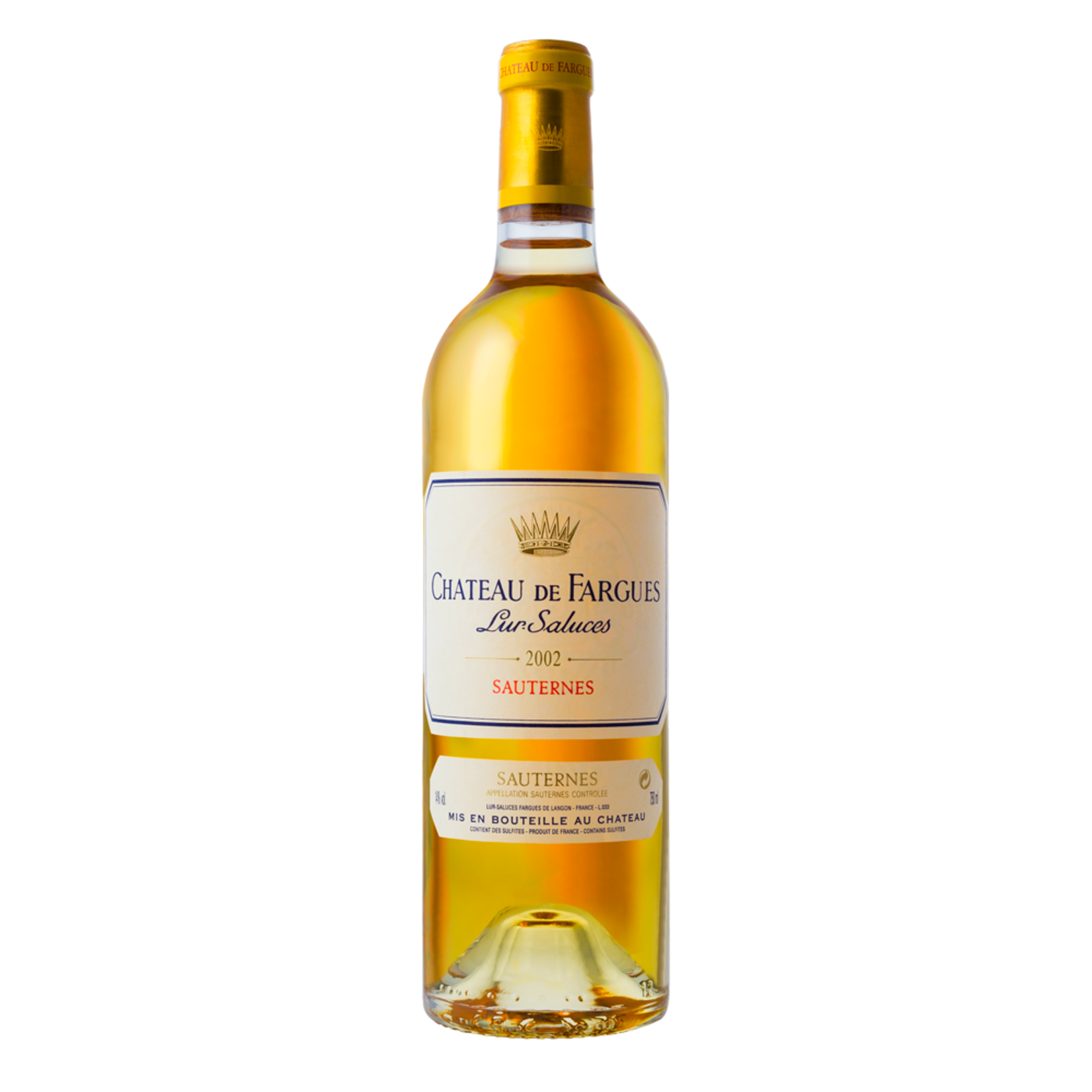 Chateau de Fargues Sauternes 2002 375mL