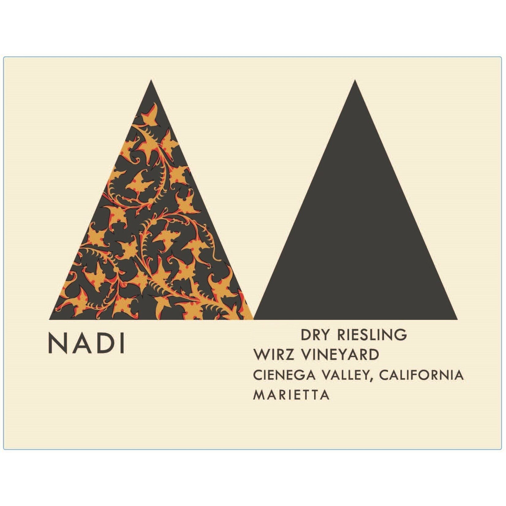Marietta Cellars Marietta Cellars Nadi Dry Riesling Wirz Vineyard 2021