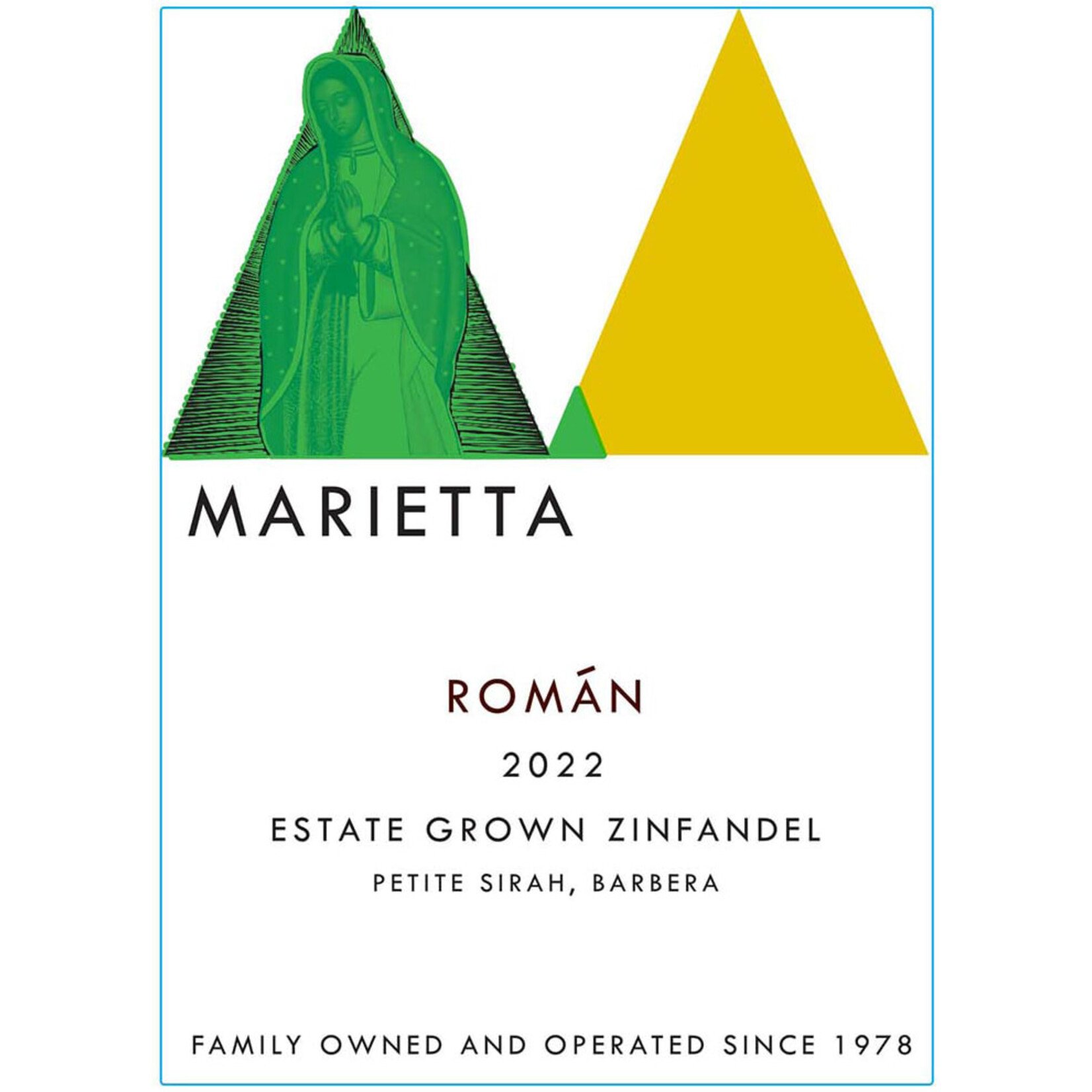 Marietta Cellars Marietta Cellars Román Estate Grown Zinfandel 2022