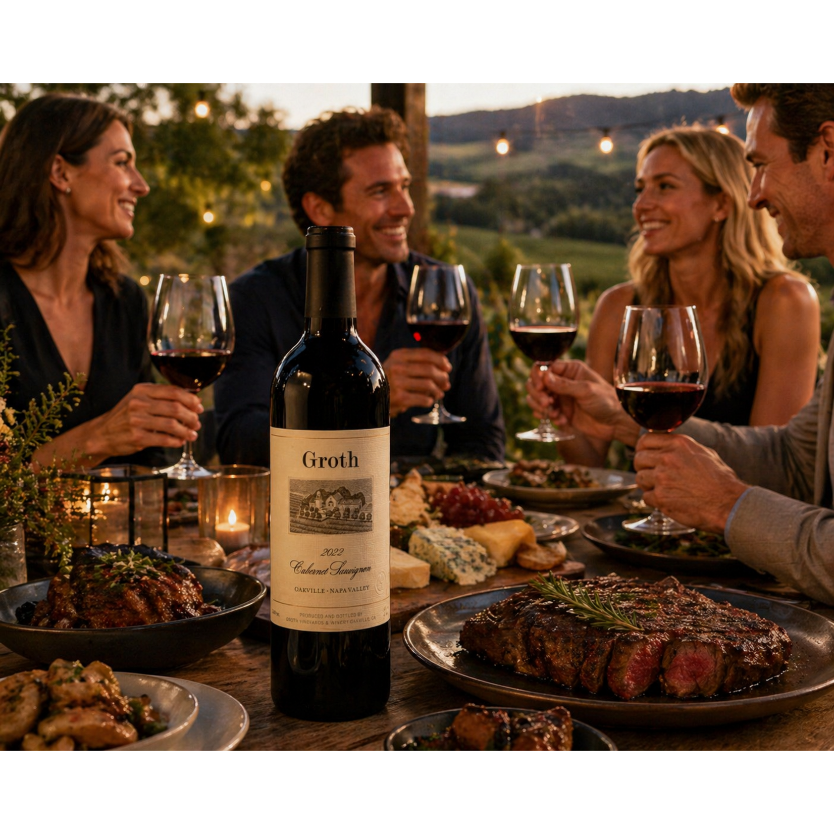 Groth Oakville Cabernet Sauvignon 2022