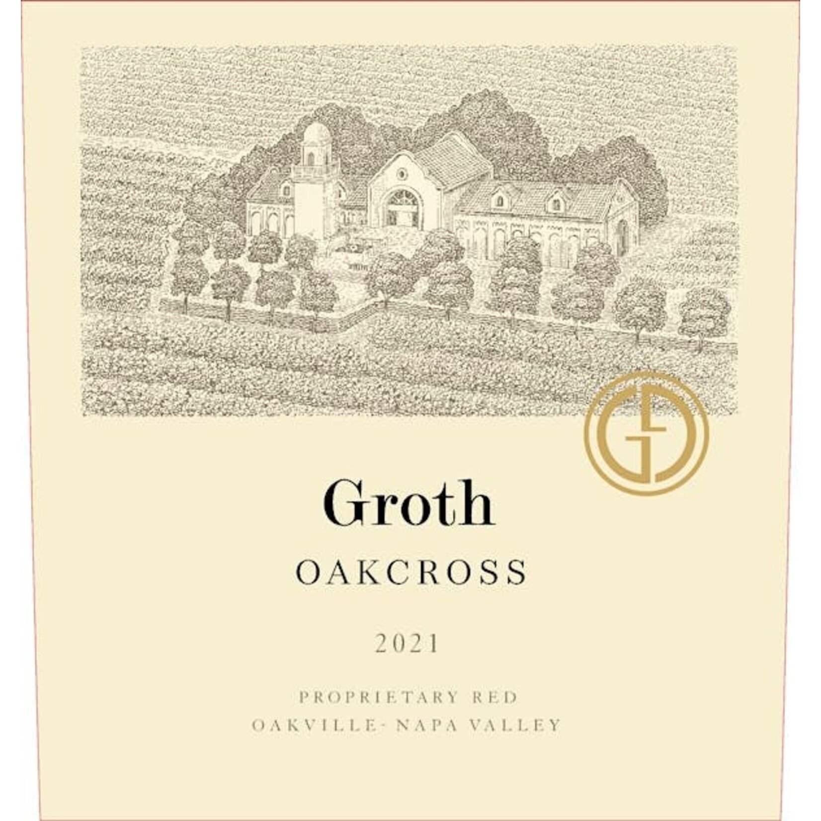 Groth Vineyards Groth Oakcross Oakville Red Blend 2021