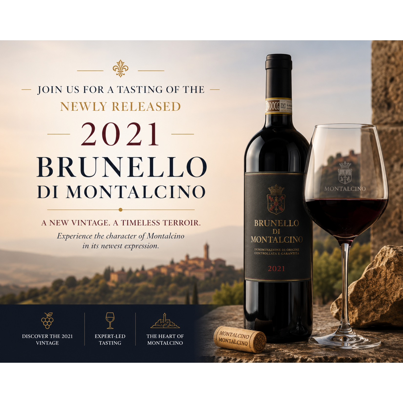 Brunello di Montalcino 2021 Tasting - Friday, June 5, 2026