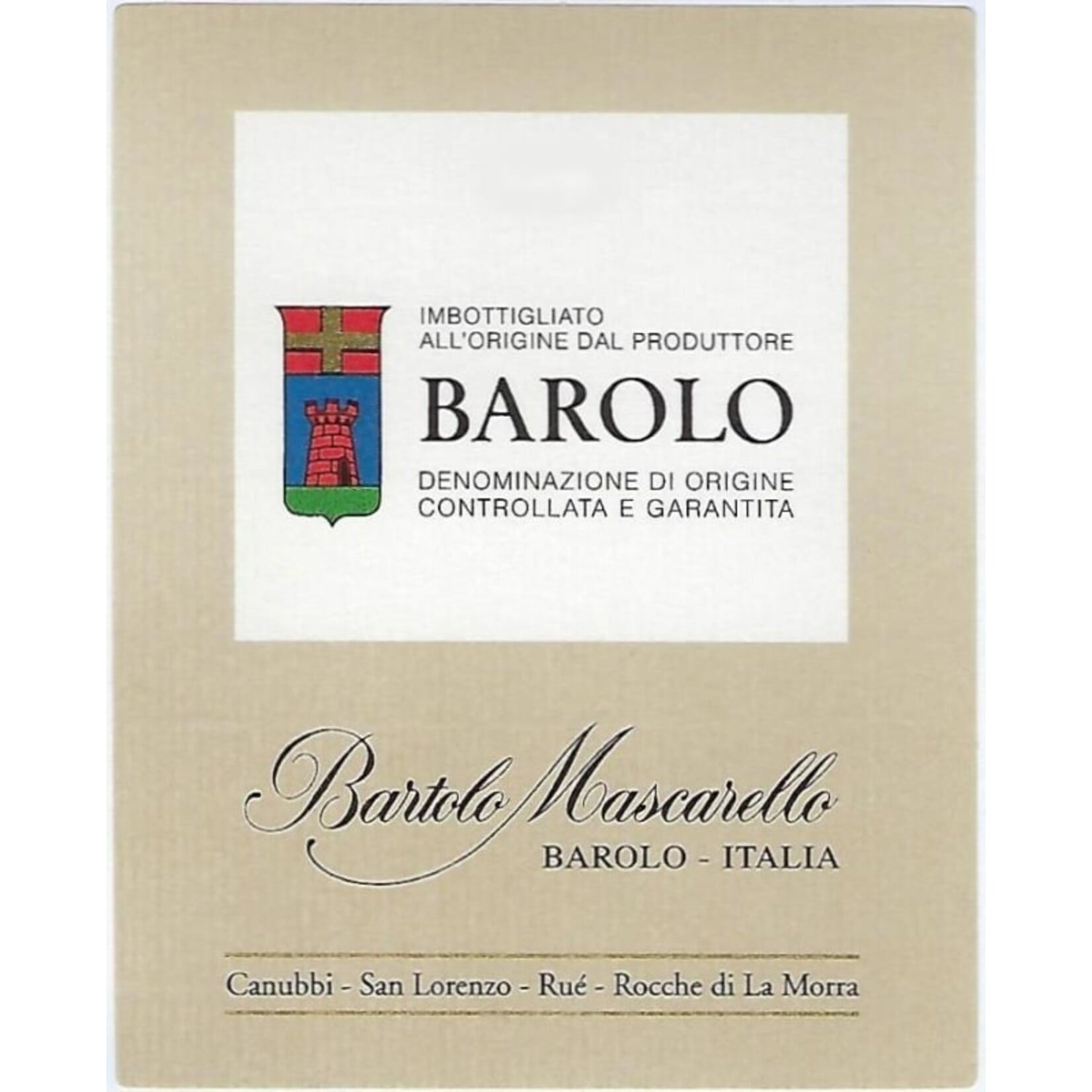 Cantina Mascarello Bartolo Mascarello Barolo 2018