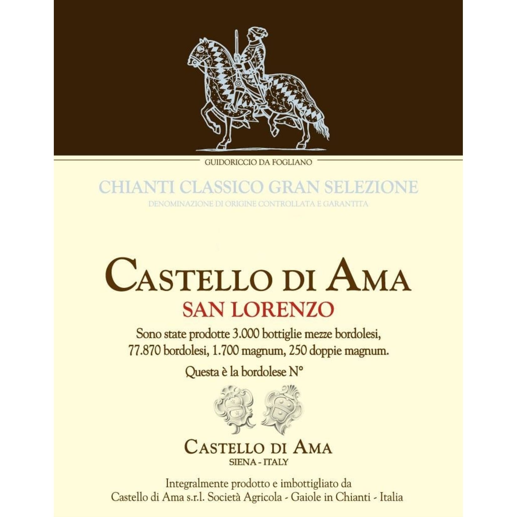 Castello di Ama Castello di Ama San Lorenzo Chianti Classico Gran Selezione 2021