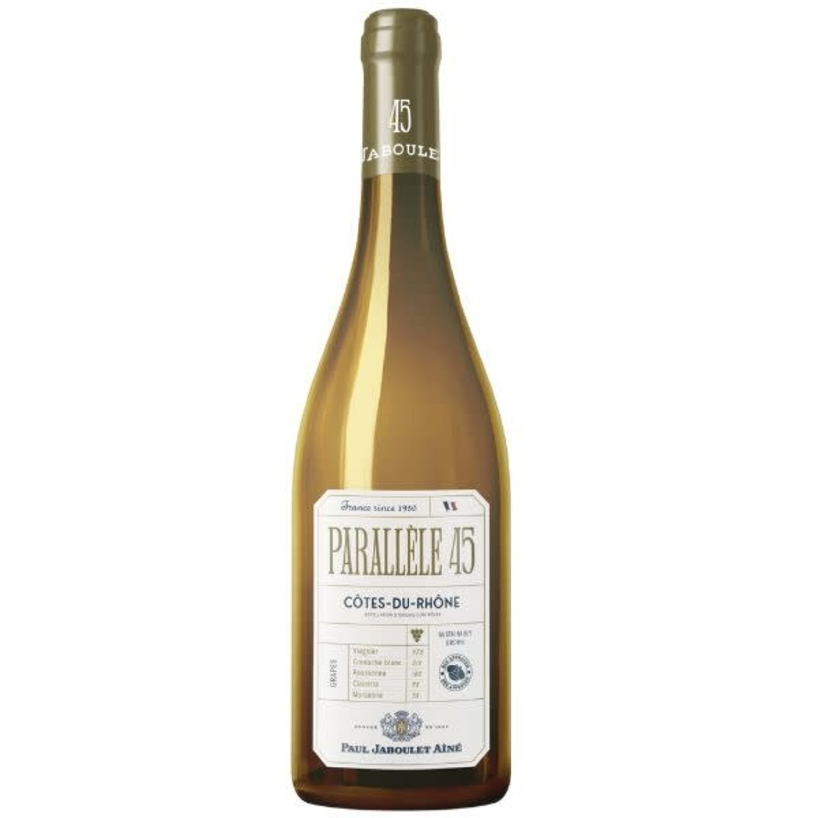 Paul Jaboulet Aine Cotes du Rhone Parallele 45 Blanc 2023