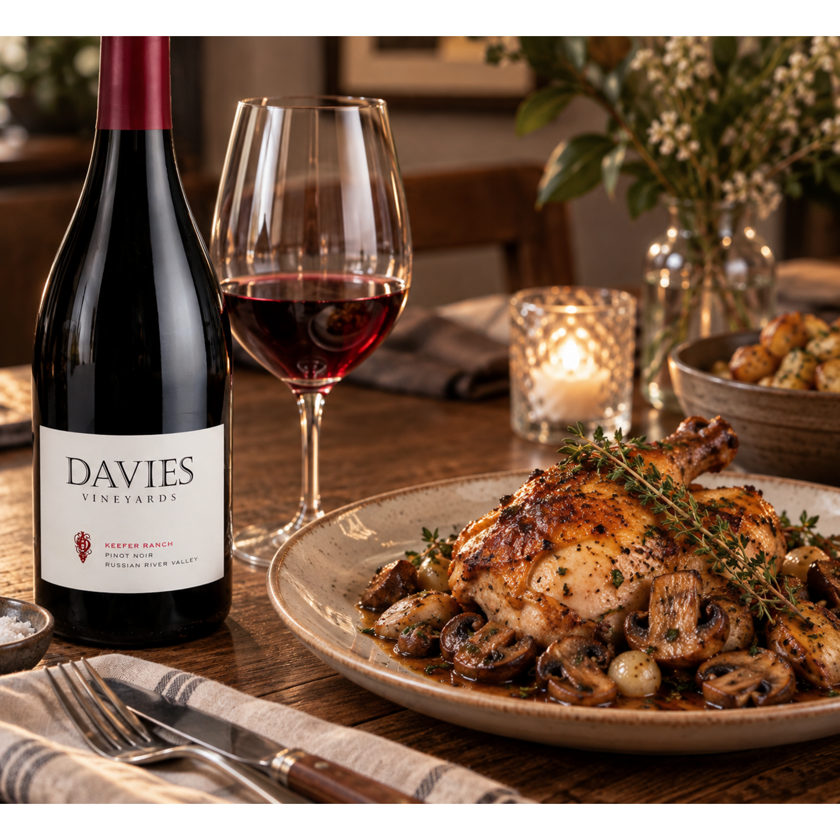 Schramsberg Vineyards Davies Vineyards Keefer Ranch Russian River Valley Pinot Noir 2023
