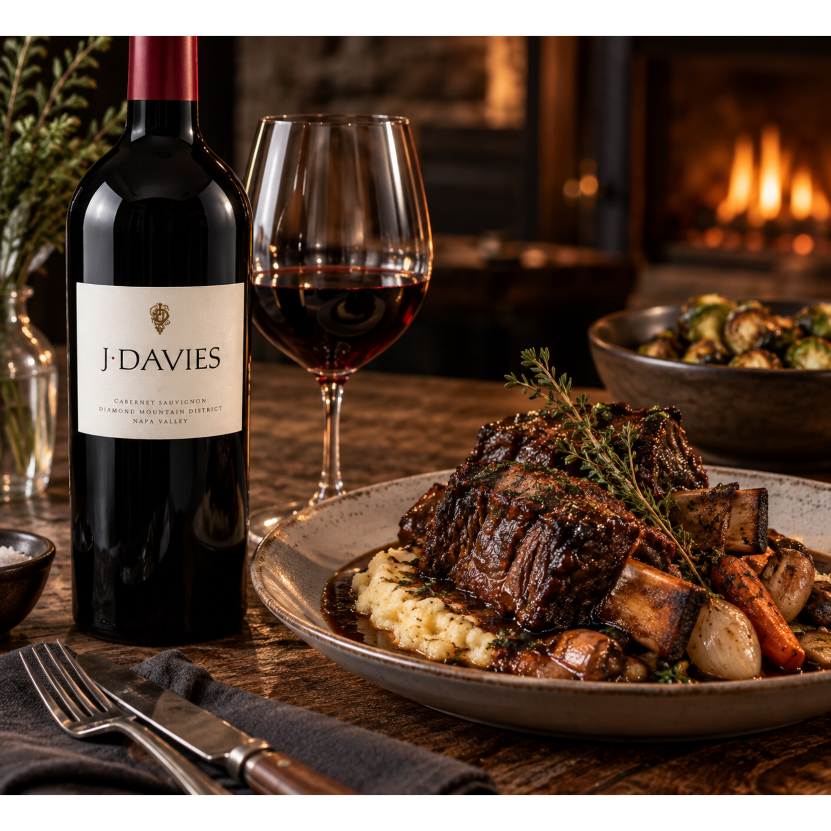 J Davies J Davies Diamond Mountain District Estate Cabernet Sauvignon 2022