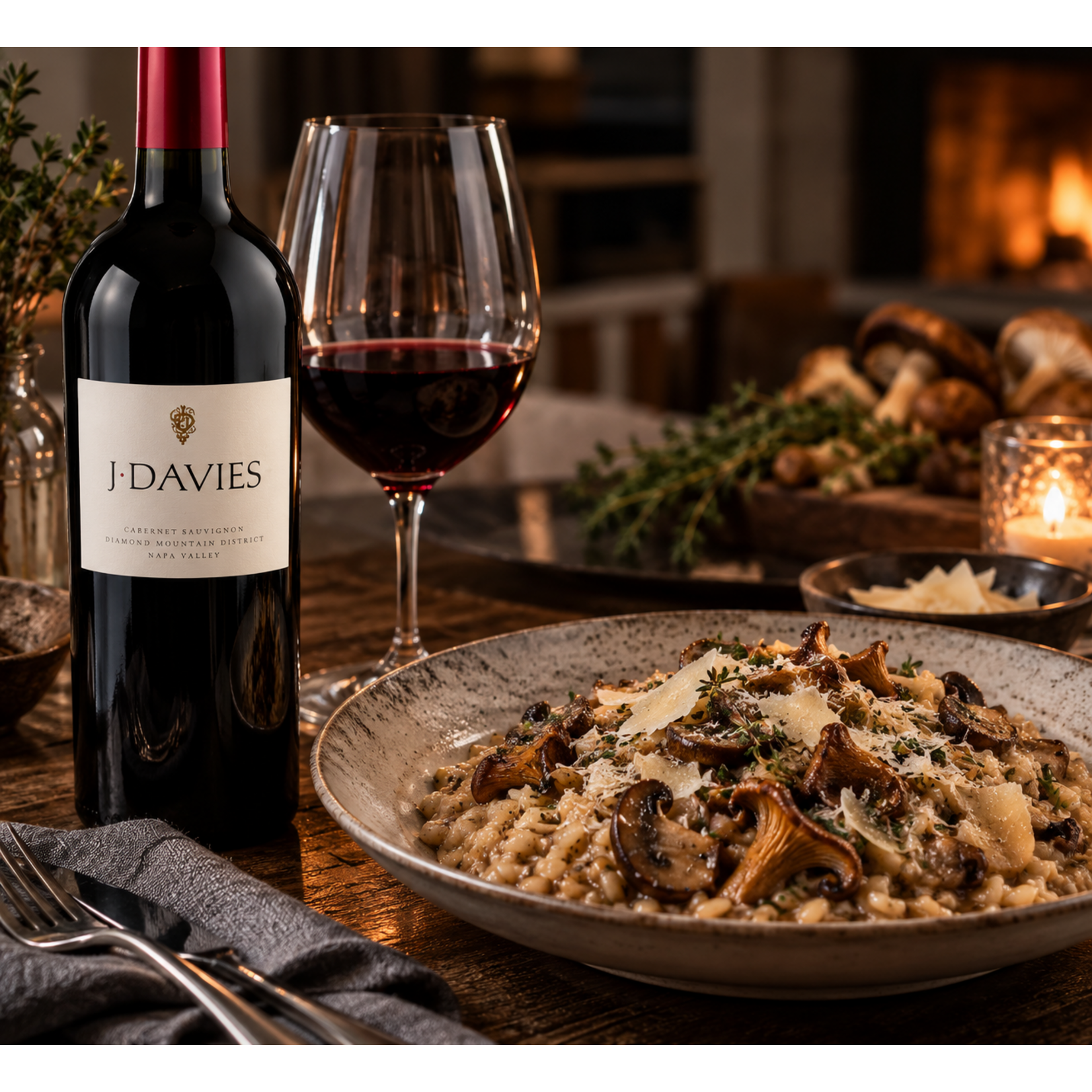 J Davies J Davies Diamond Mountain District Estate Cabernet Sauvignon 2022