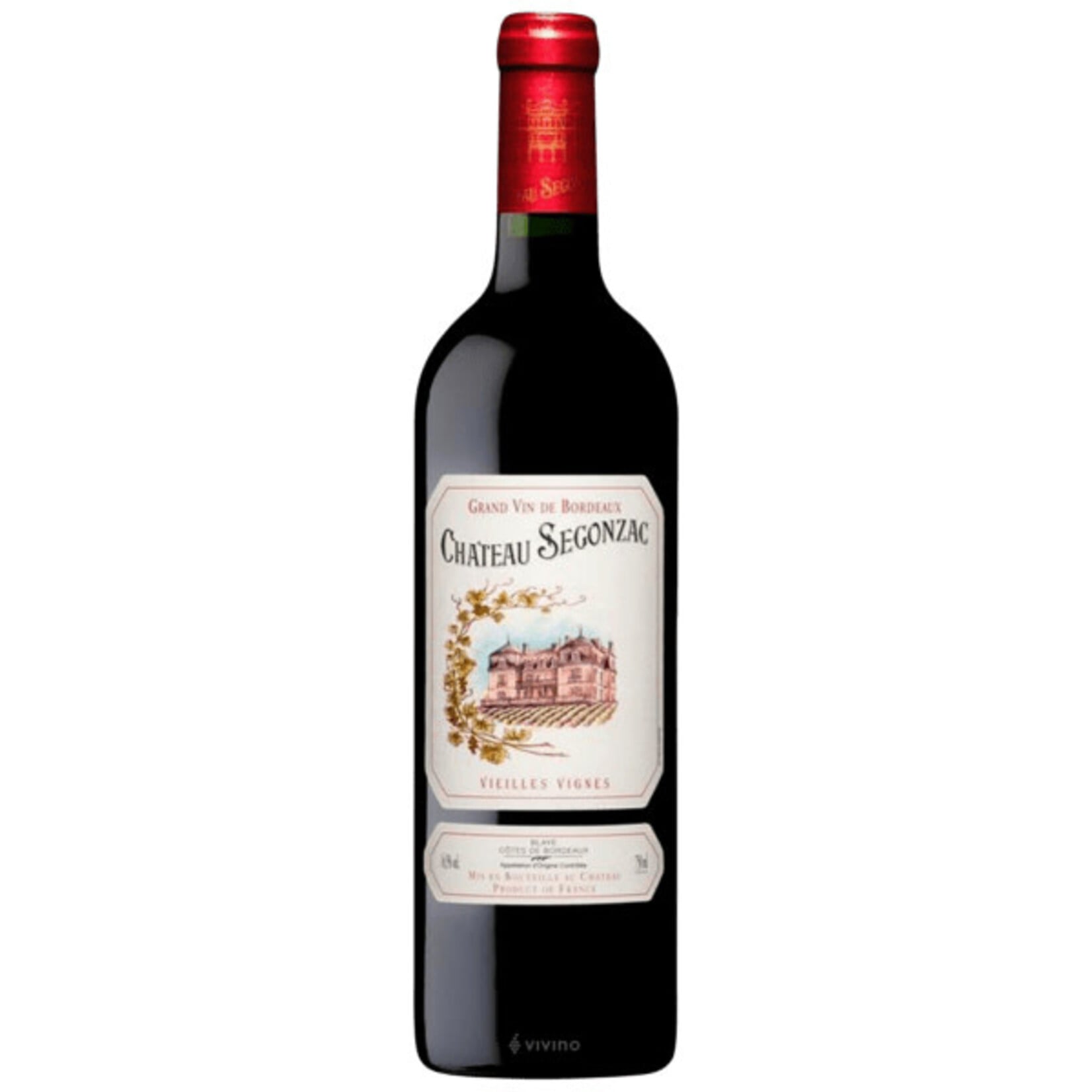 Château Segonzac Blaye Côtes De Bordeaux Vielles Vignes 2020