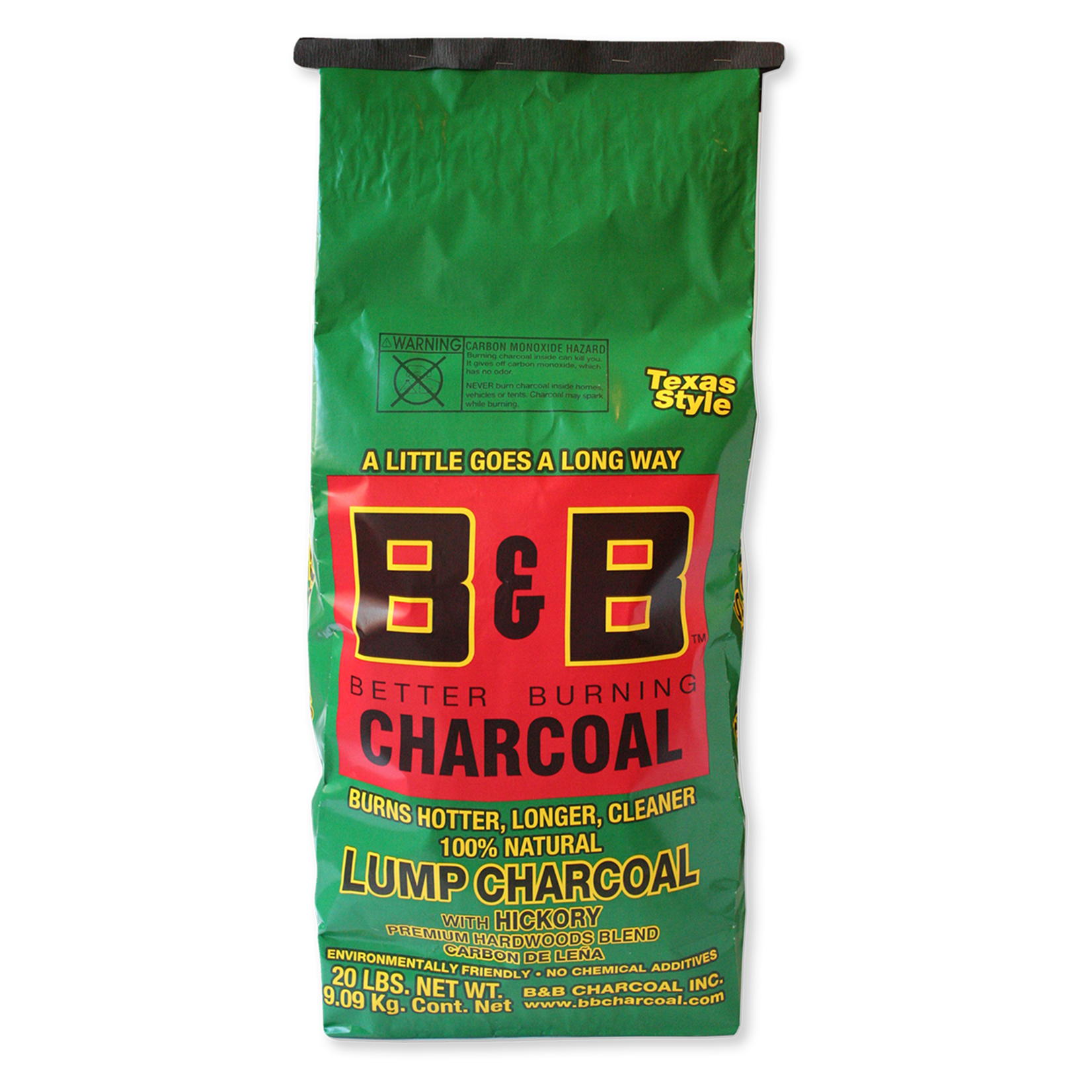 B & B Charcoal B&B Hickory Charcoal 20lb