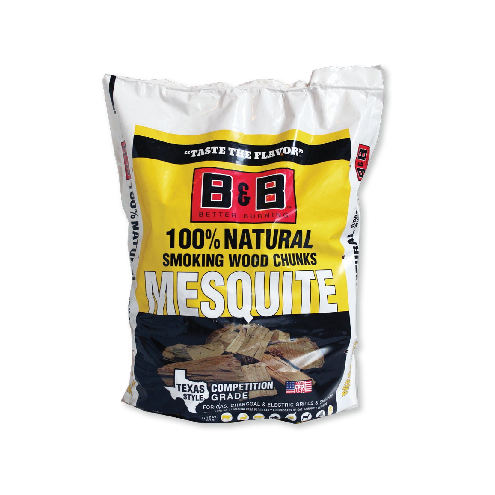 B & B Charcoal B&B Mesquite Smoking Wood Chunks