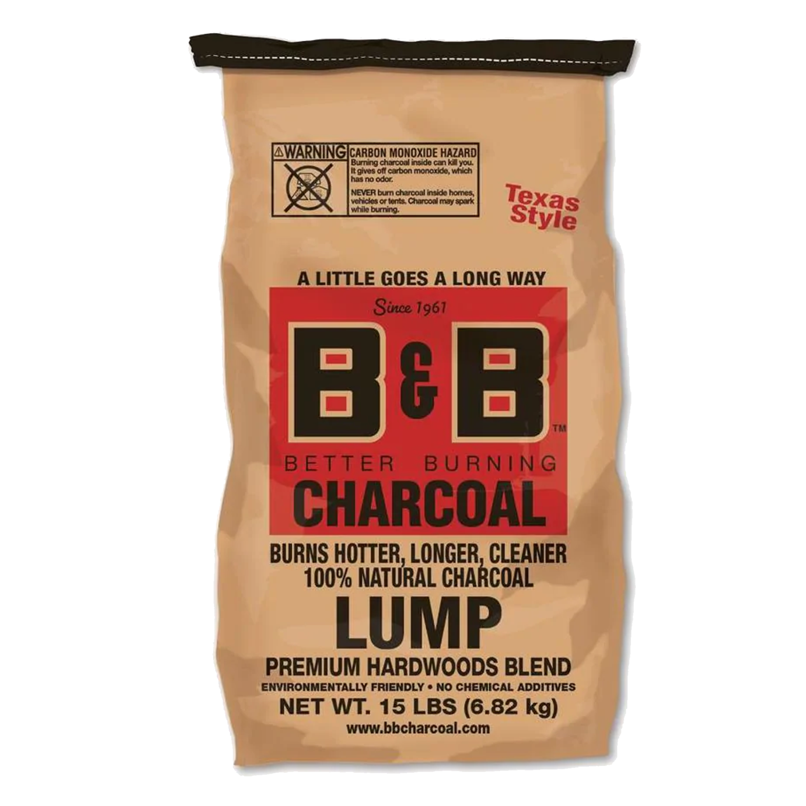 B & B Charcoal B&B Oak Lump Charcoal 20lb