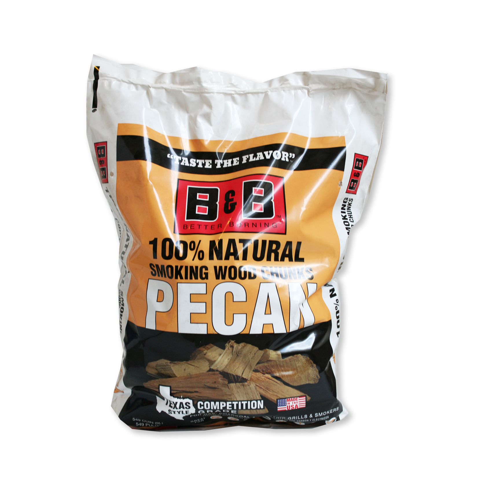 B & B Charcoal B&B Pecan Smoking Wood Chunks