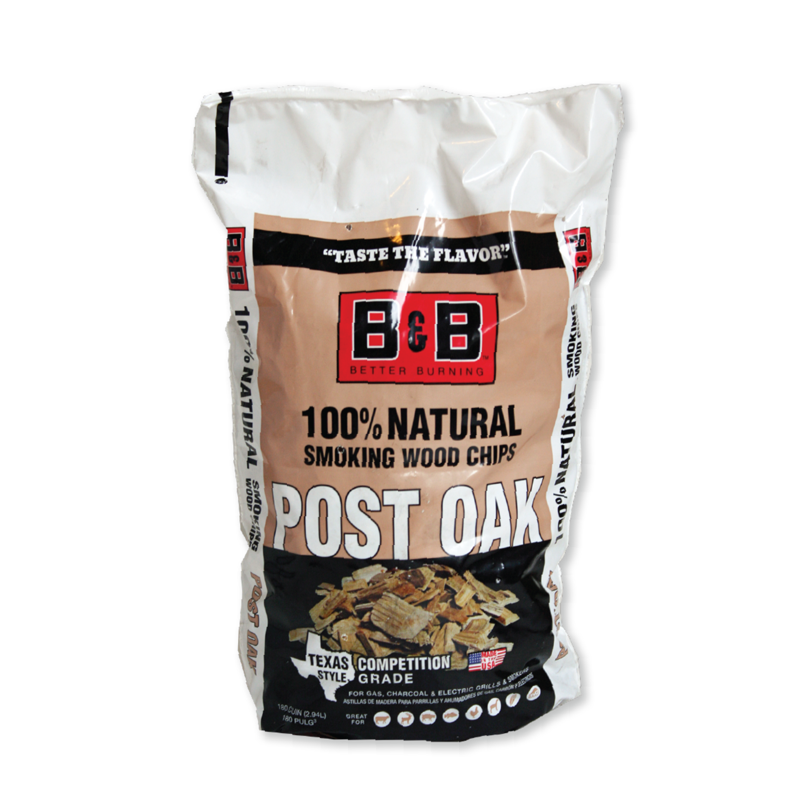 B & B Charcoal B&B Post Oak Smoking Chips