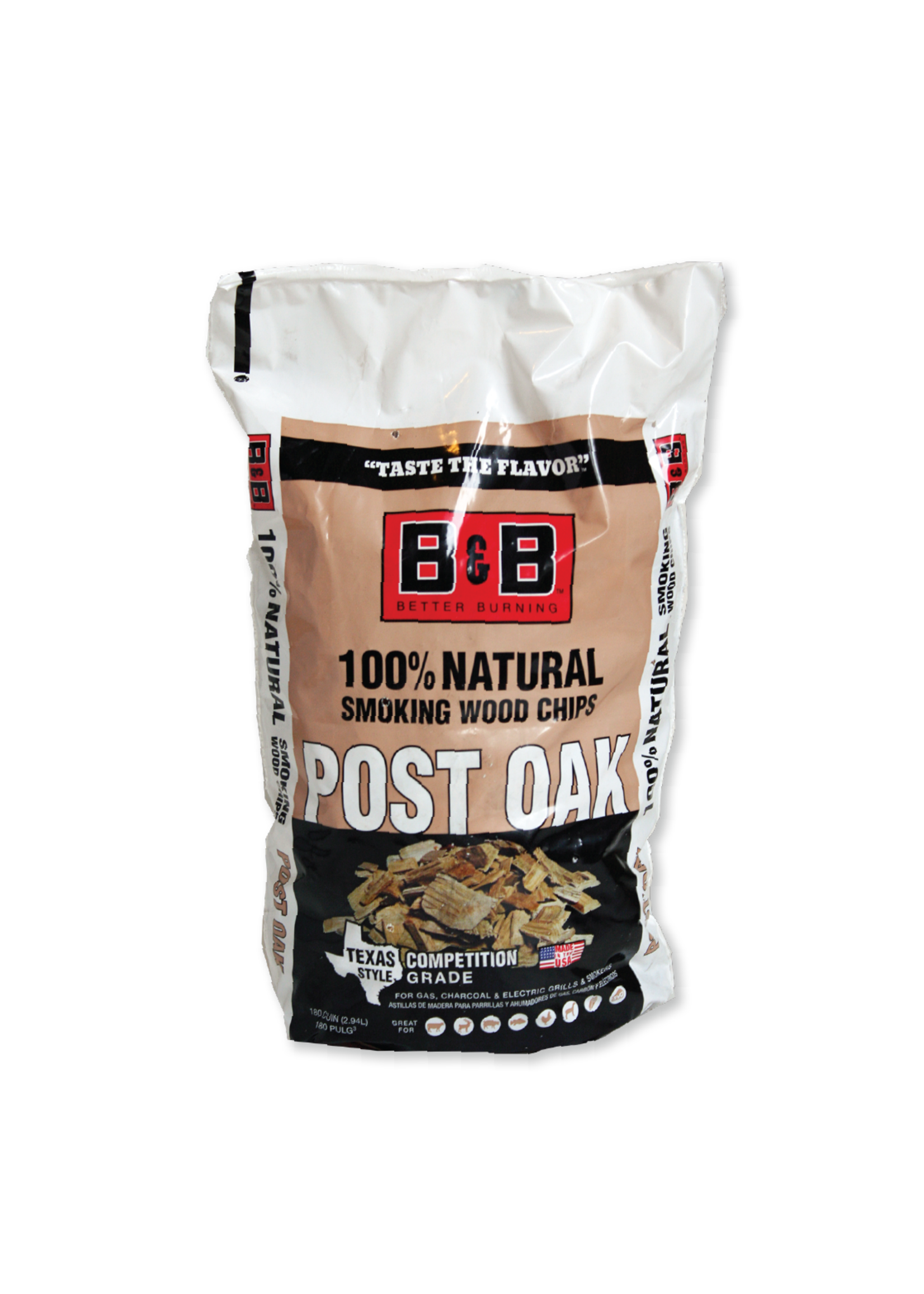 B & B Charcoal B&B Post Oak Smoking Chips