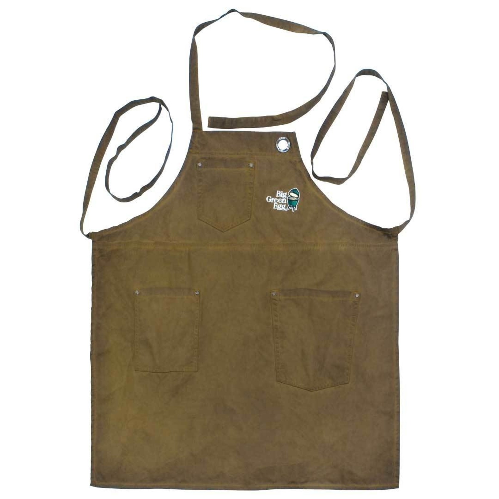 Big Green Egg BGE Apron - Khaki w/ Logo