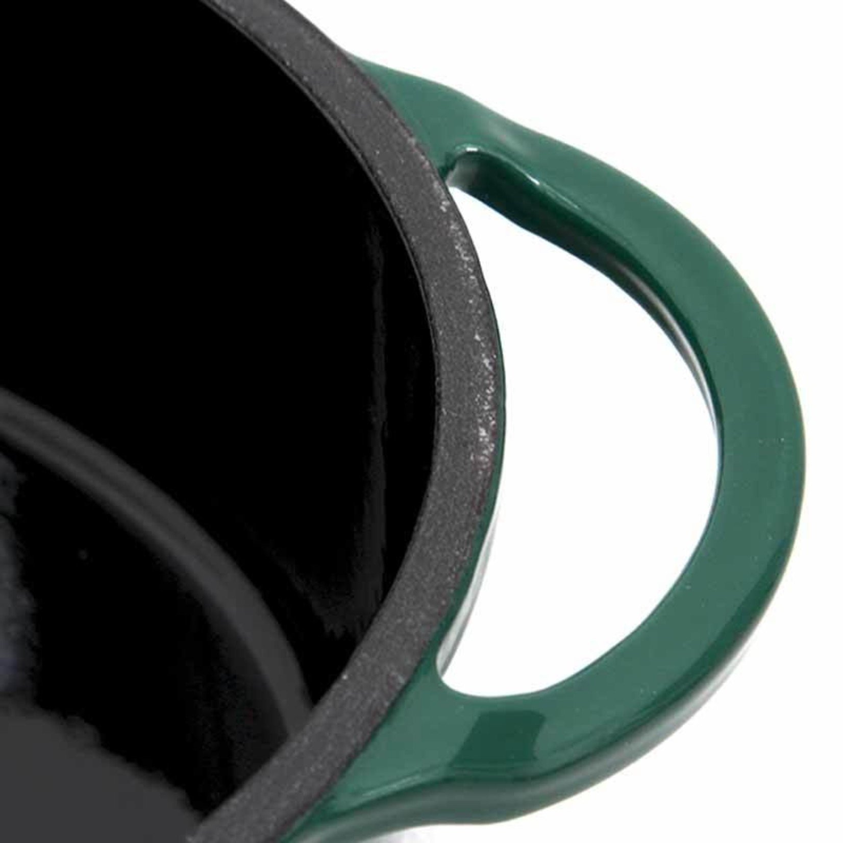 Big Green Egg BGE Dutch Oven, Cast Iron - 5.5qt (Oval, Enameled)