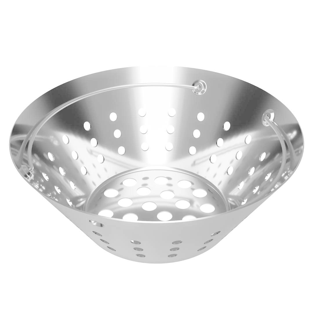 BGE Fire Bowl for Medium EGG - Stainless Steel - The Grill Guys