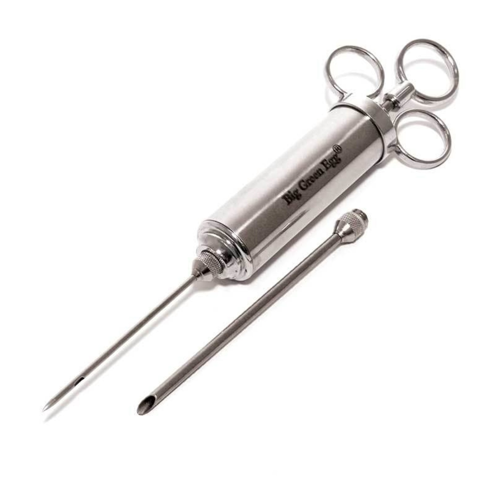 Big Green Egg BGE Flavor Injector, Stainless, Dbl Hole, 2 Needles