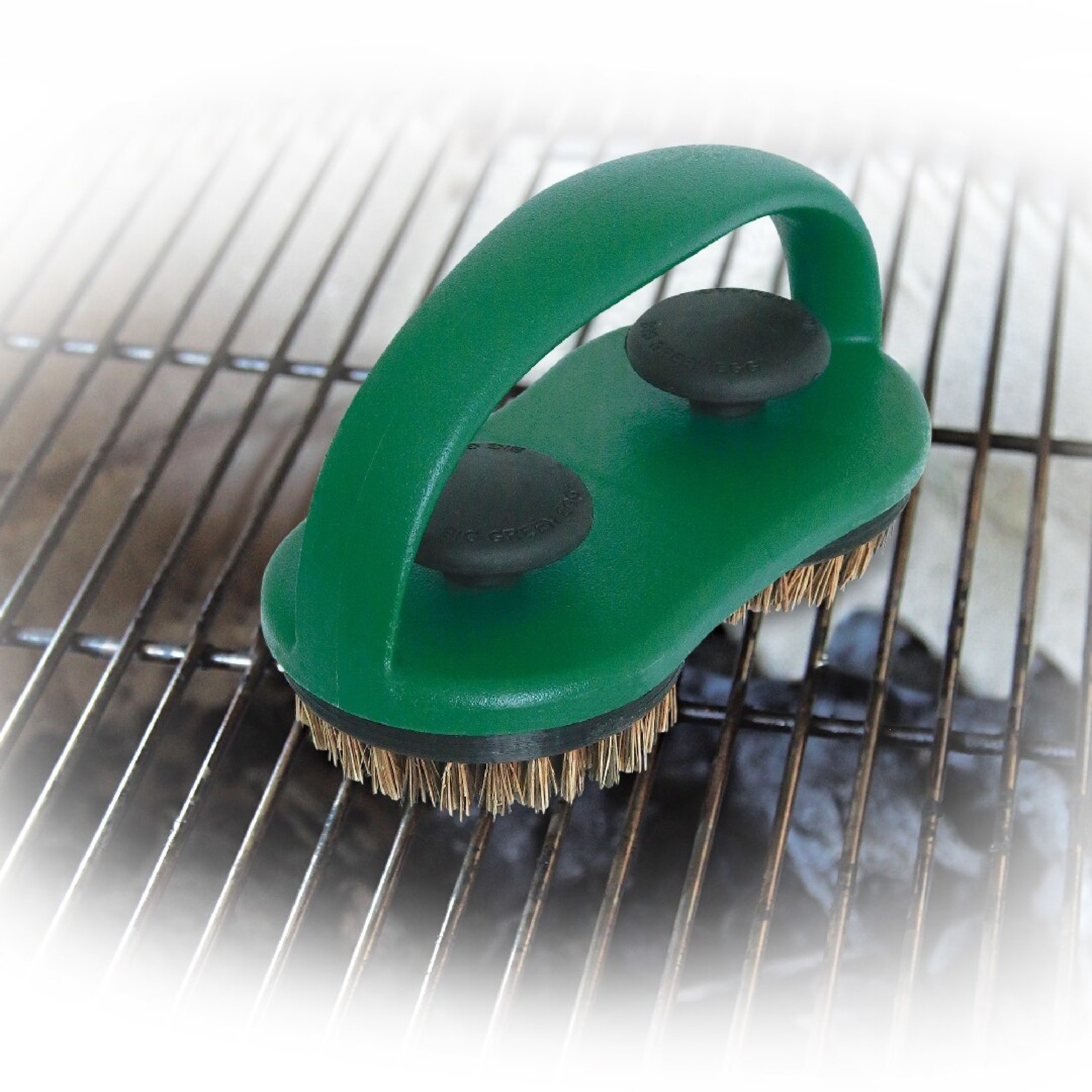 Big Green Egg BGE SpeediClean Palmyra Bristle Dual Brush Grid  & Pizza Stone Scrubber