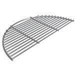 Big Green Egg BGE Stainless Grid, Half Moon - XL