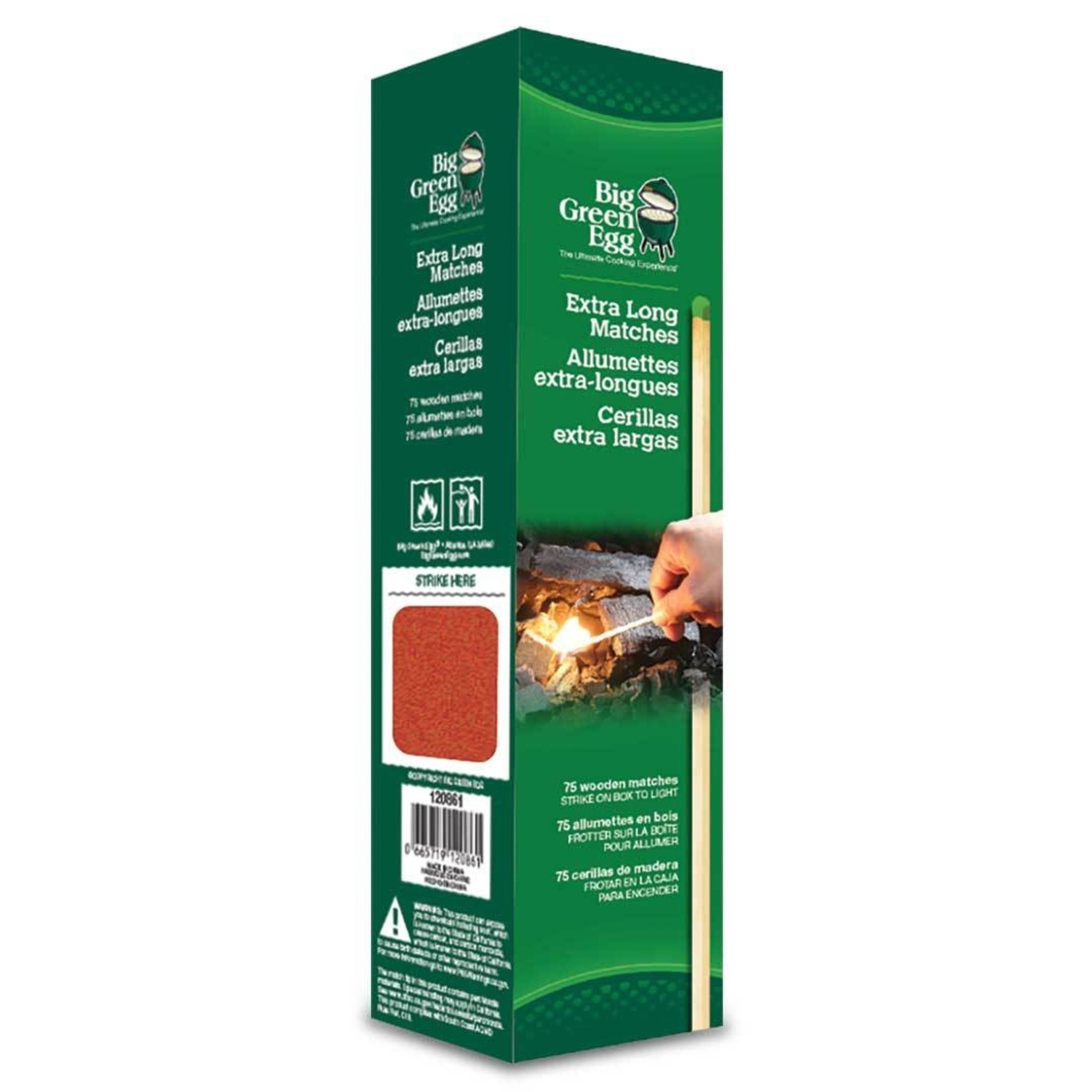 Big Green Egg BGE Extra Long Matches