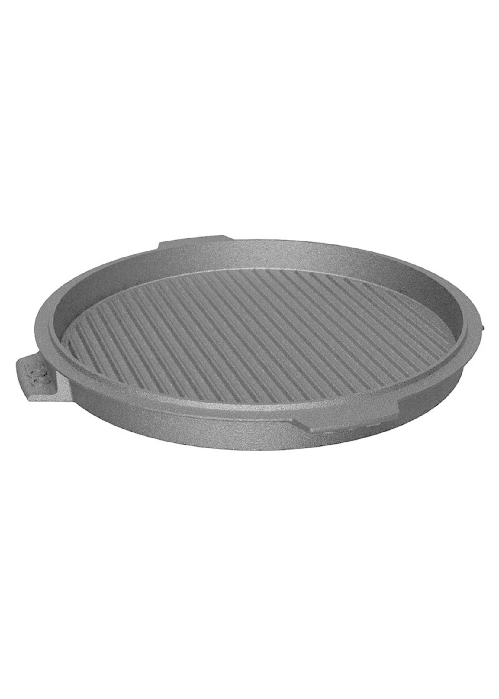Big Green Egg BGE 10.5in Dual-Sided Cast Iron Plancha Griddle