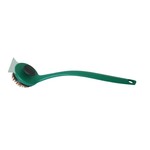 Big Green Egg BGE SpeediClean Palmyra Bristle Long-Handled Grid Scrubber