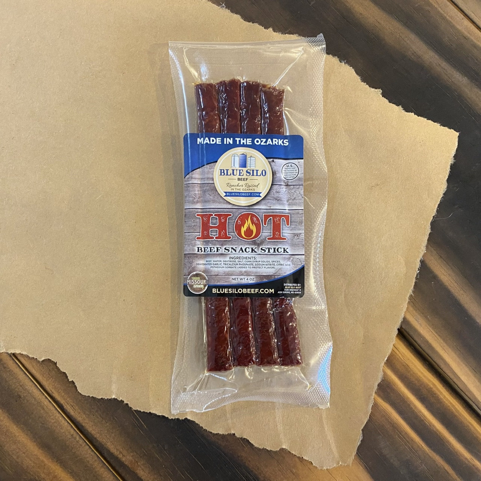 Blue Silo Blue Silo Beef Snack Hot