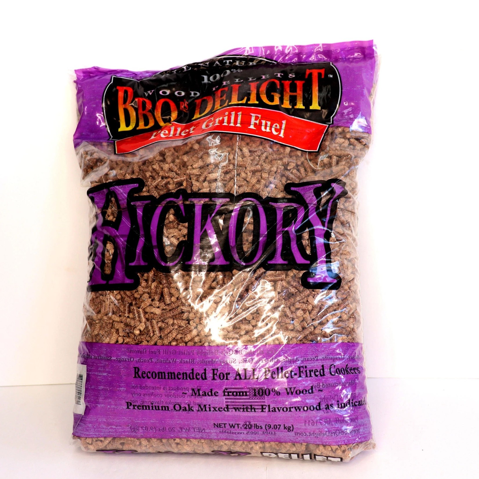 BBQr's Delight BBQr's Delight Hickory Pellets 20lb