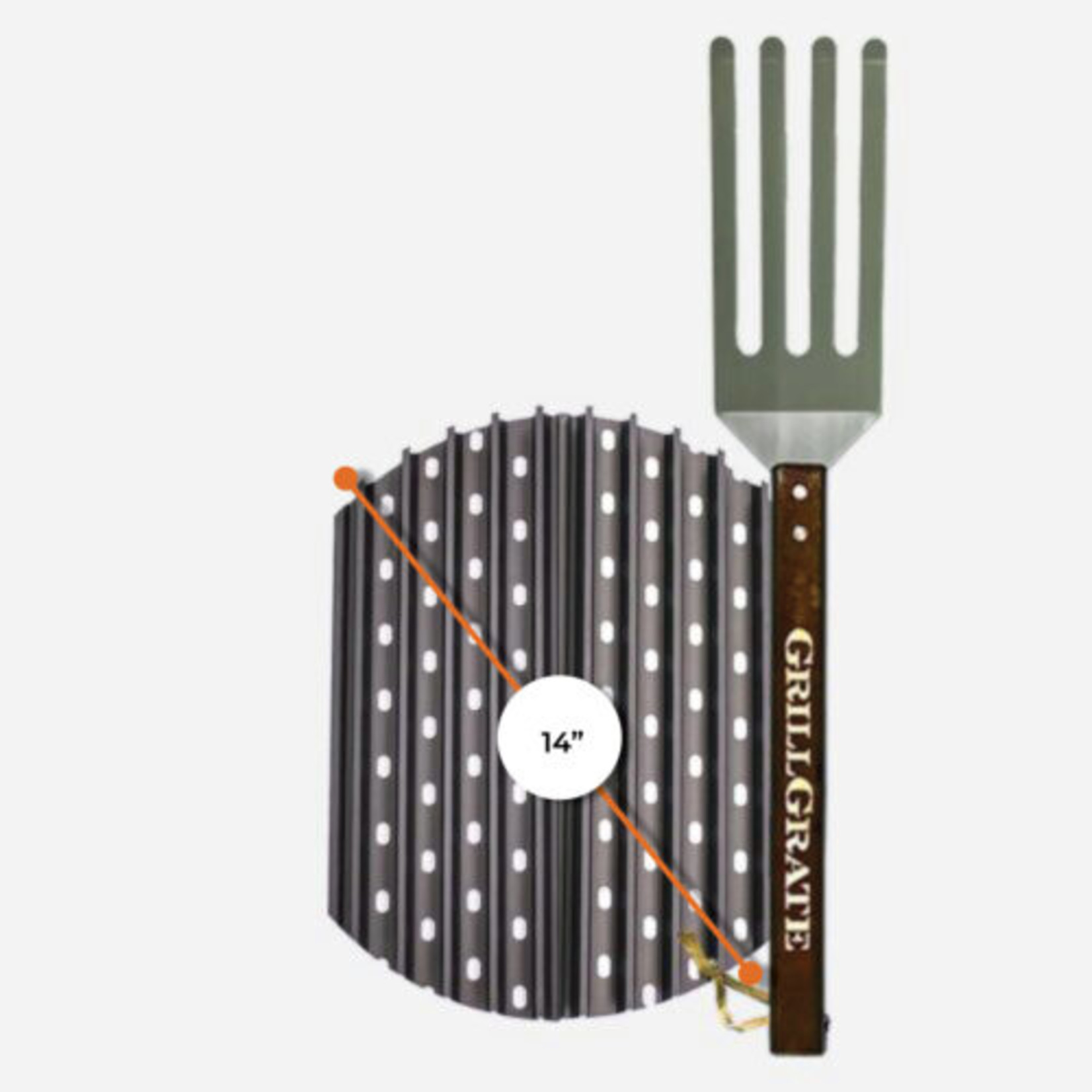 GrillGrate GrillGrate 14" Diameter Set (BGE MX)