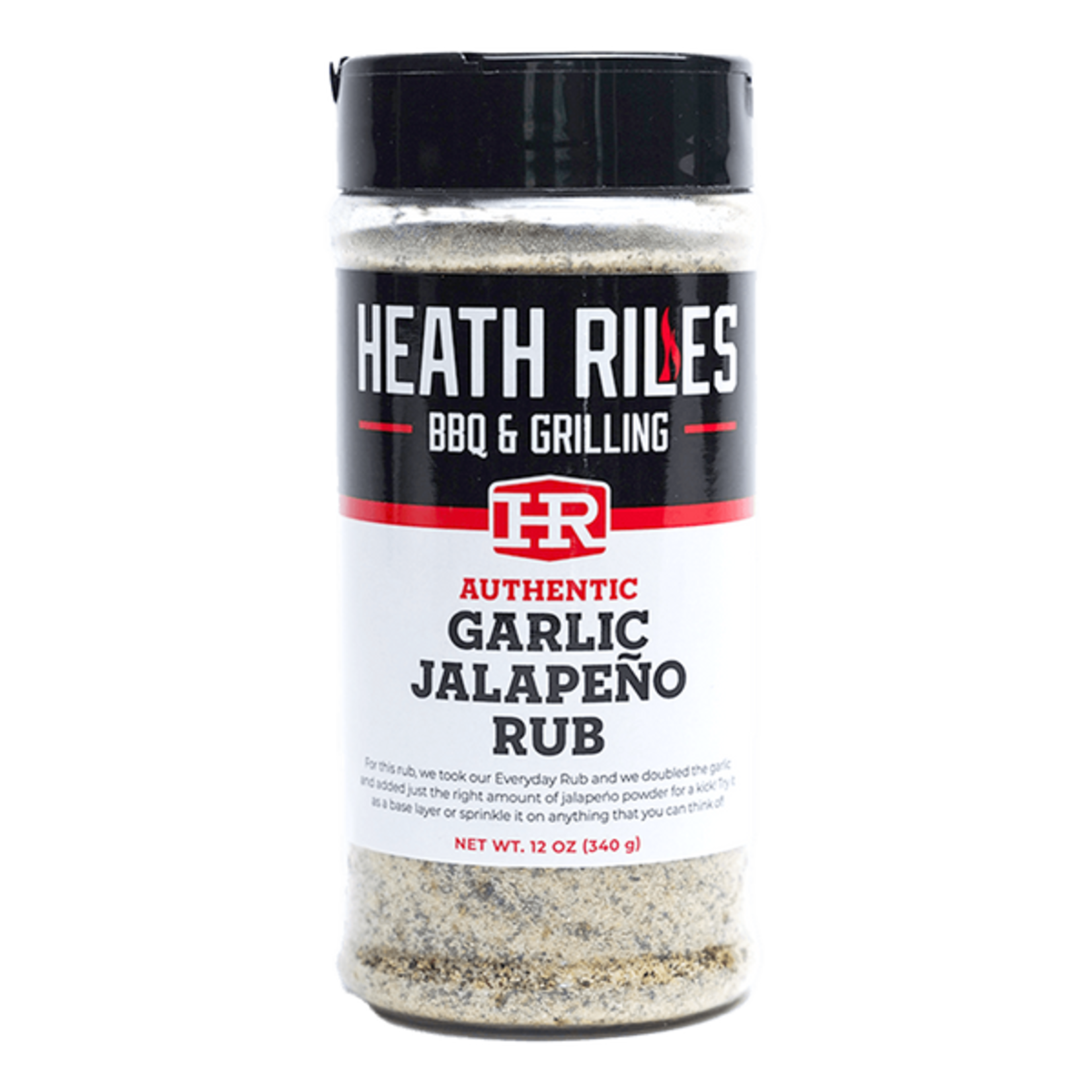 Heath Riles Heath Riles Garlic Jalapeno Rub 12oz