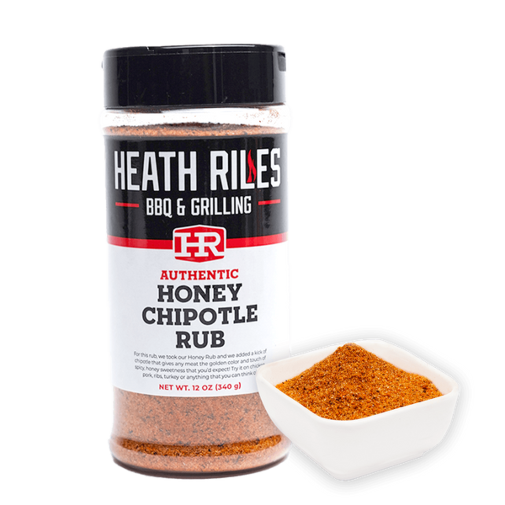 Heath Riles Heath Riles Honey Chipotle Rub 12oz