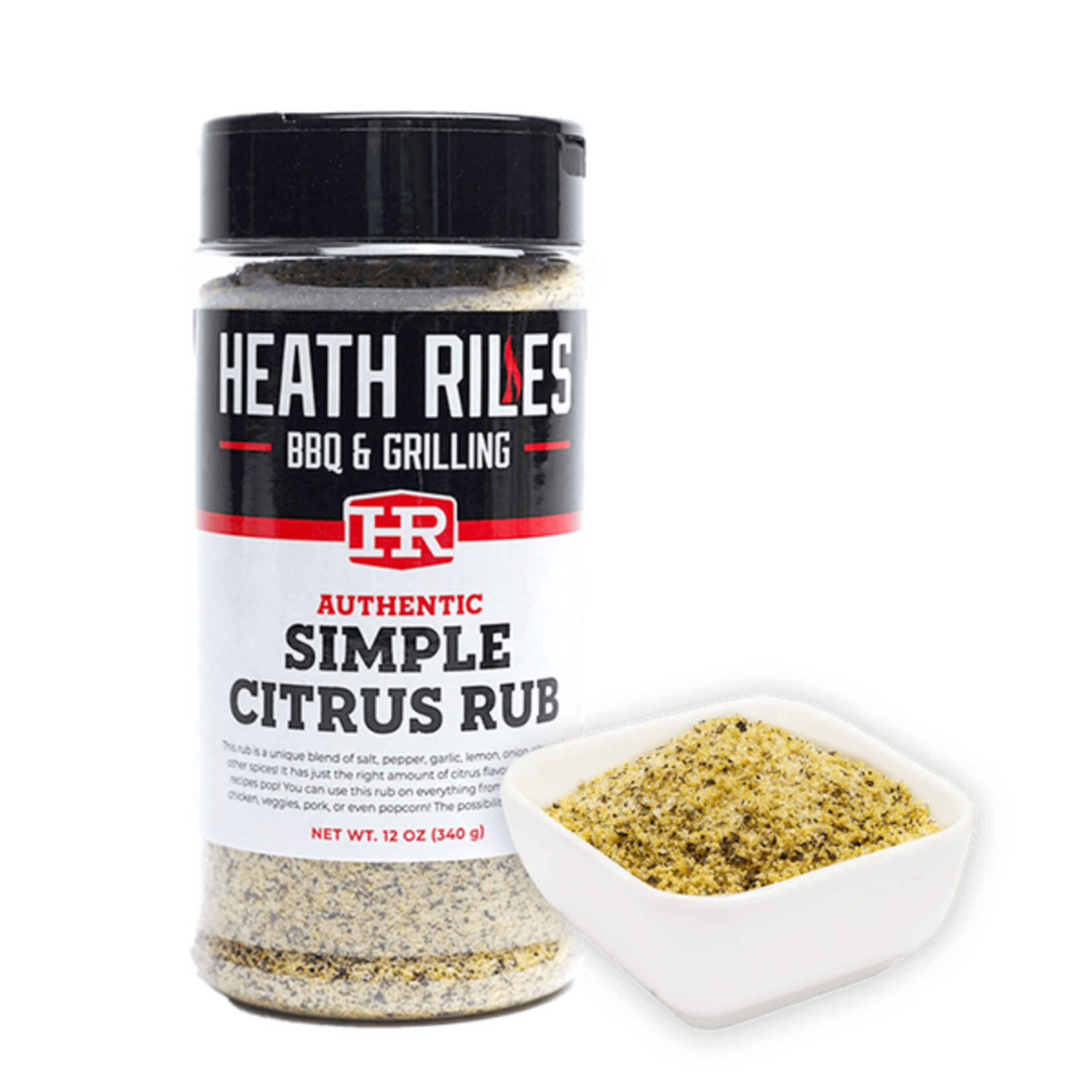 Heath Riles Heath Riles Simple Citrus Rub 12oz