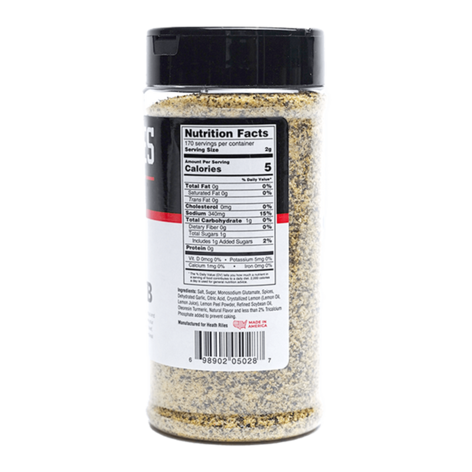 Heath Riles Heath Riles Simple Citrus Rub 12oz