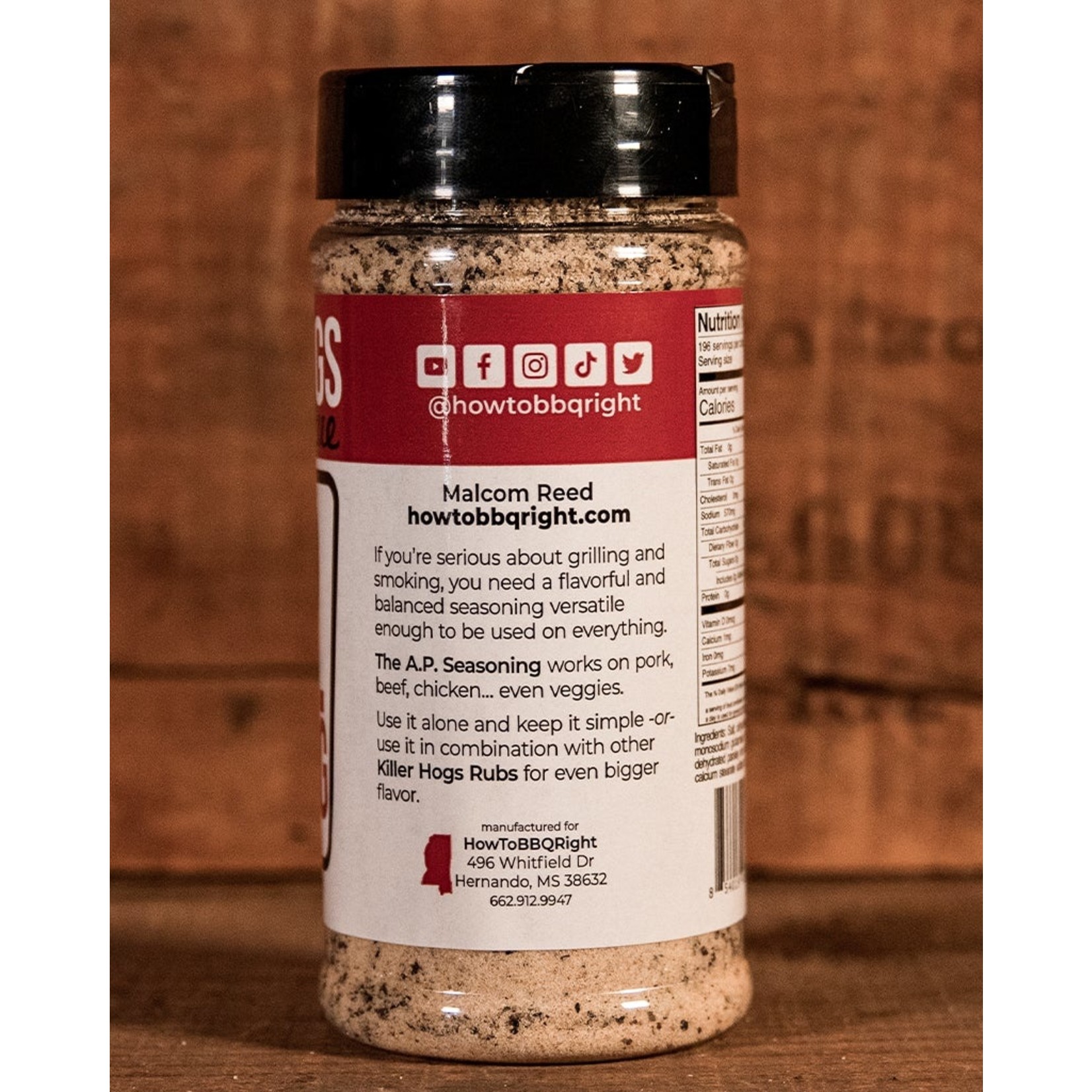 Killer Hogs Barbecue Killer Hogs AP Seasoning