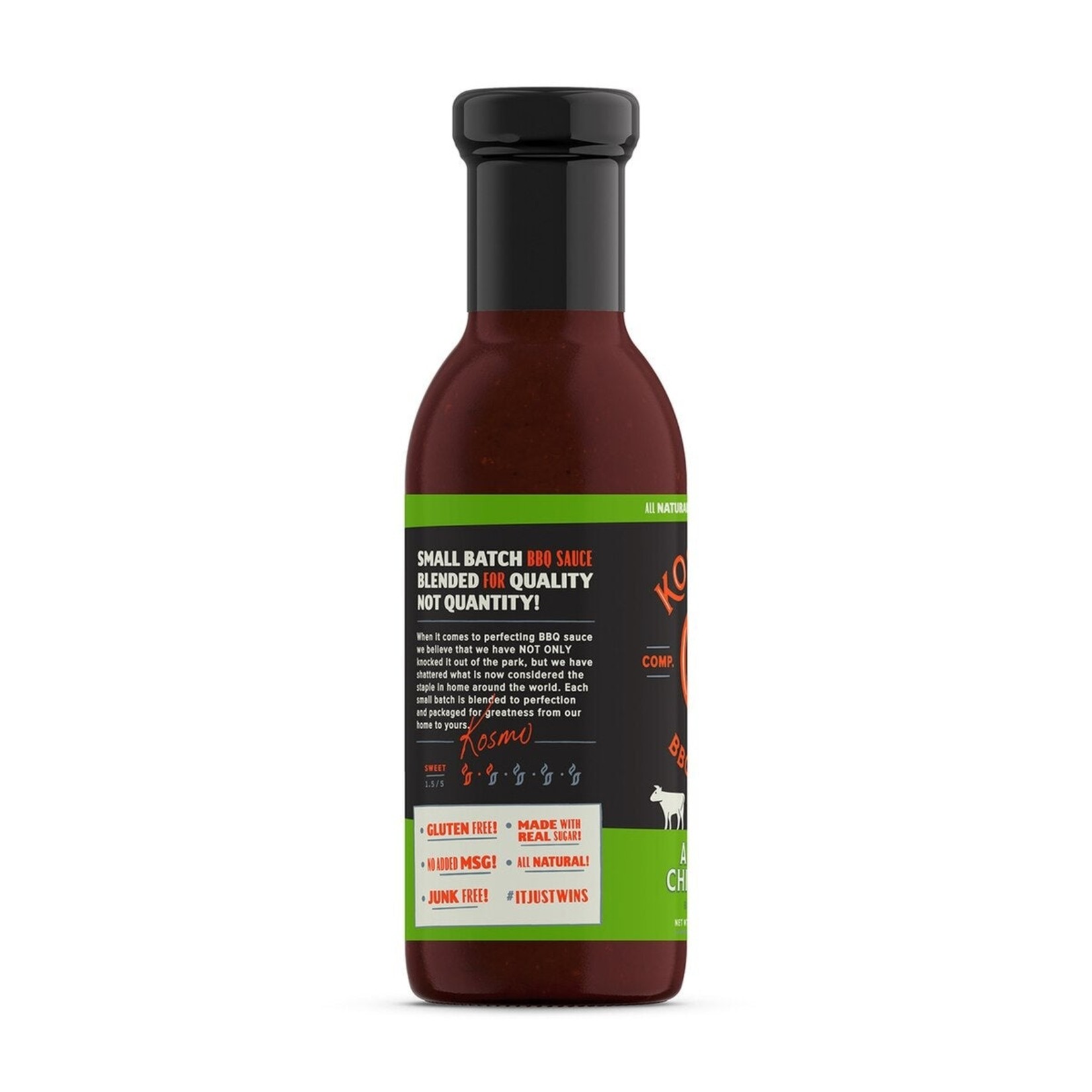 Kosmos Q Kosmos Q Apple Chipotle BBQ Sauce 15.5oz