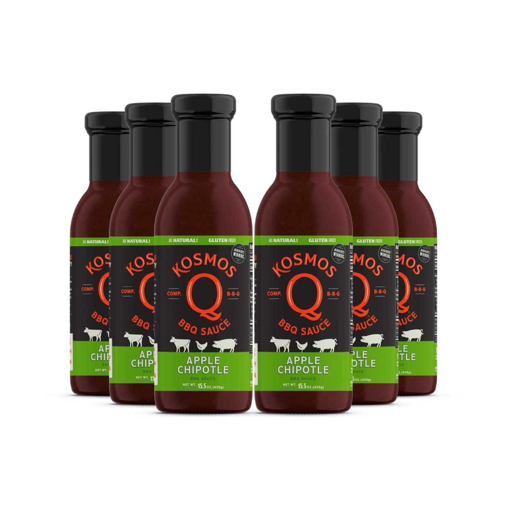 Kosmos Q Kosmos Q Apple Chipotle BBQ Sauce 15.5oz