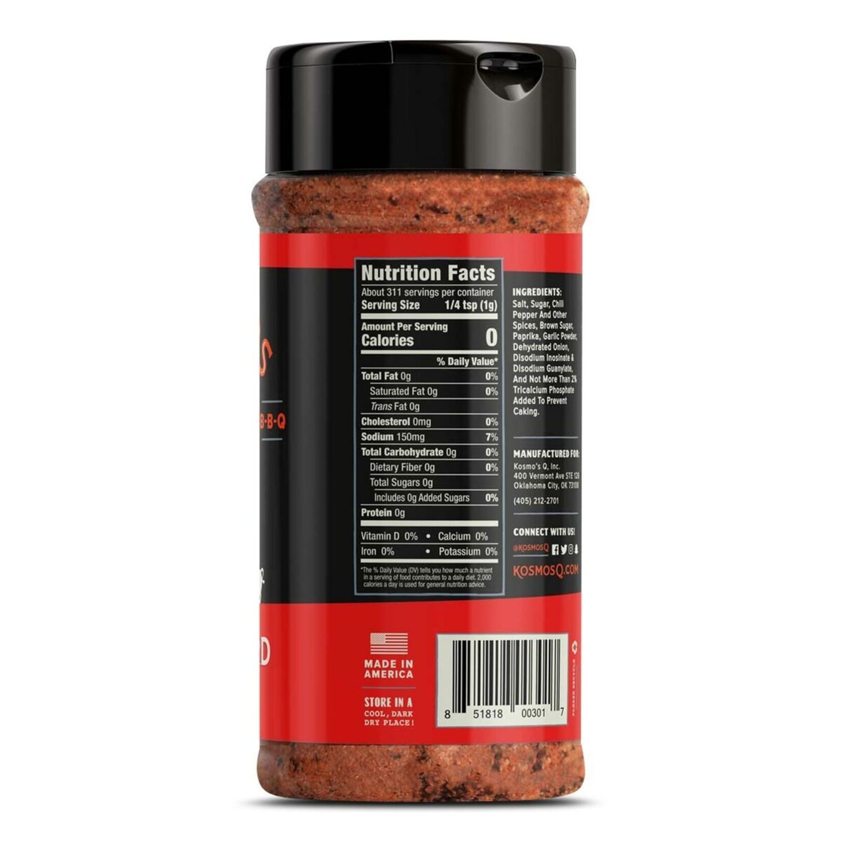 Kosmos Q Kosmos Q Dirty Bird Dry Rub 11oz