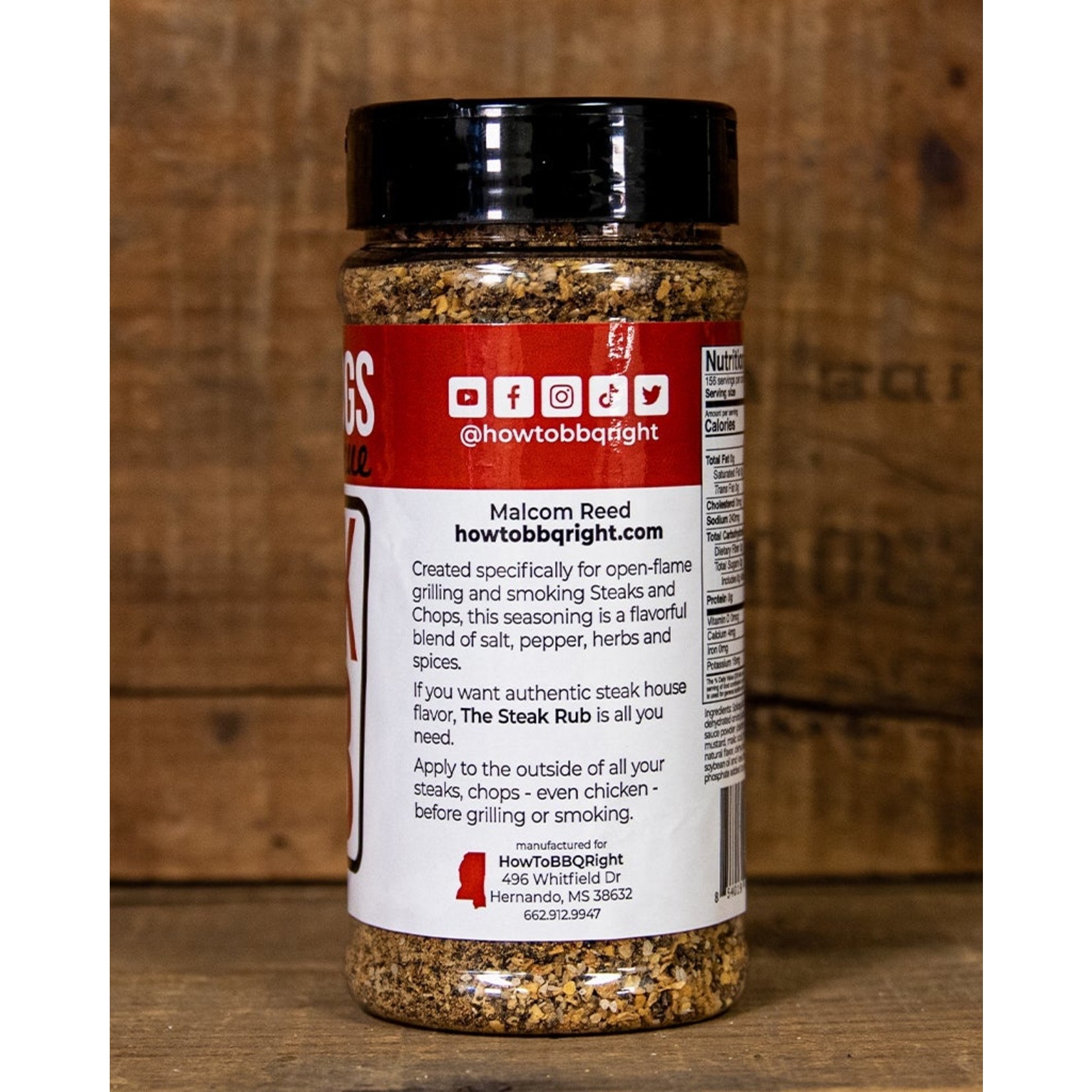Killer Hogs Barbecue Killer Hogs Steak Rub