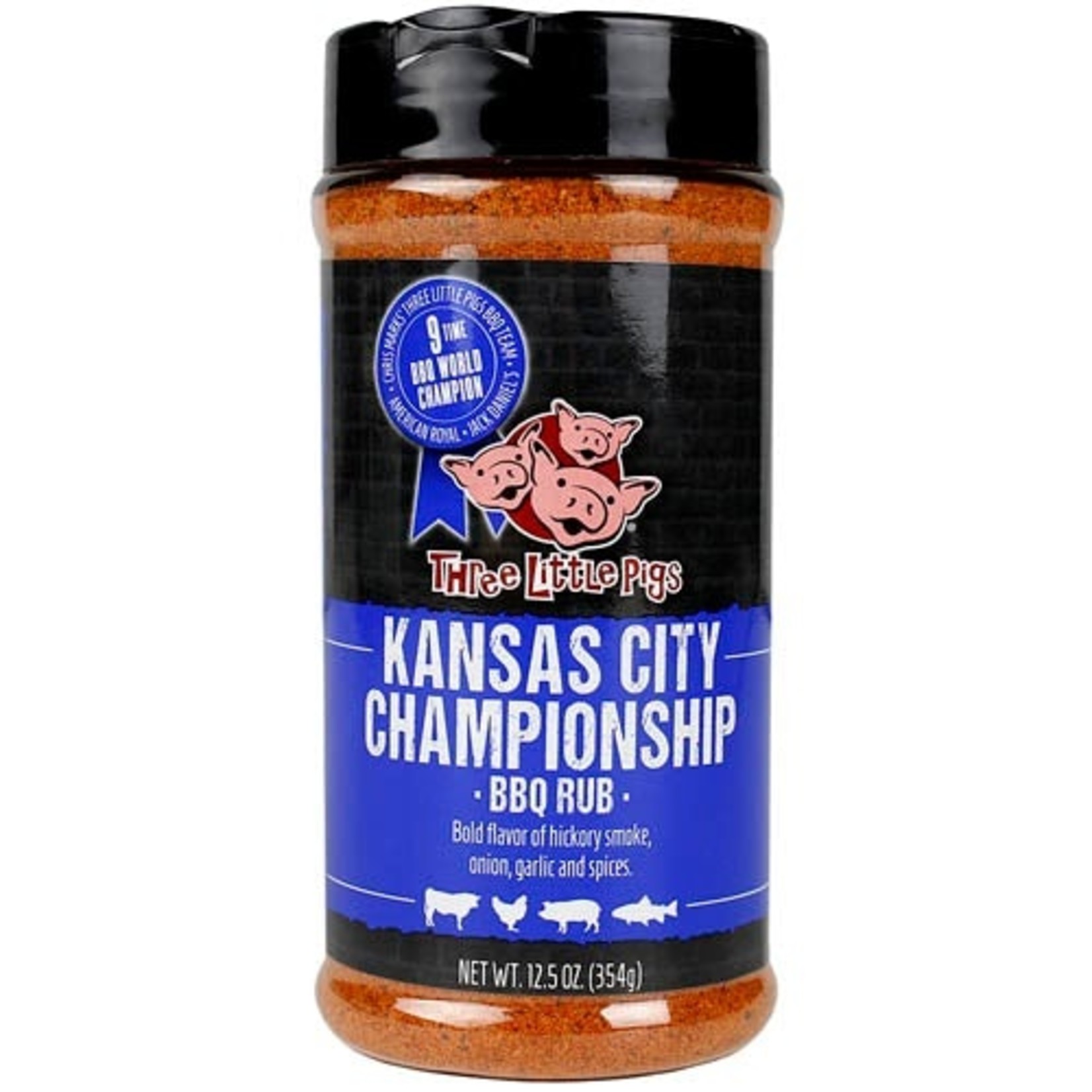 Three Little Pigs Three Little Pigs Kansas City Championship BBQ Rub 12.5oz