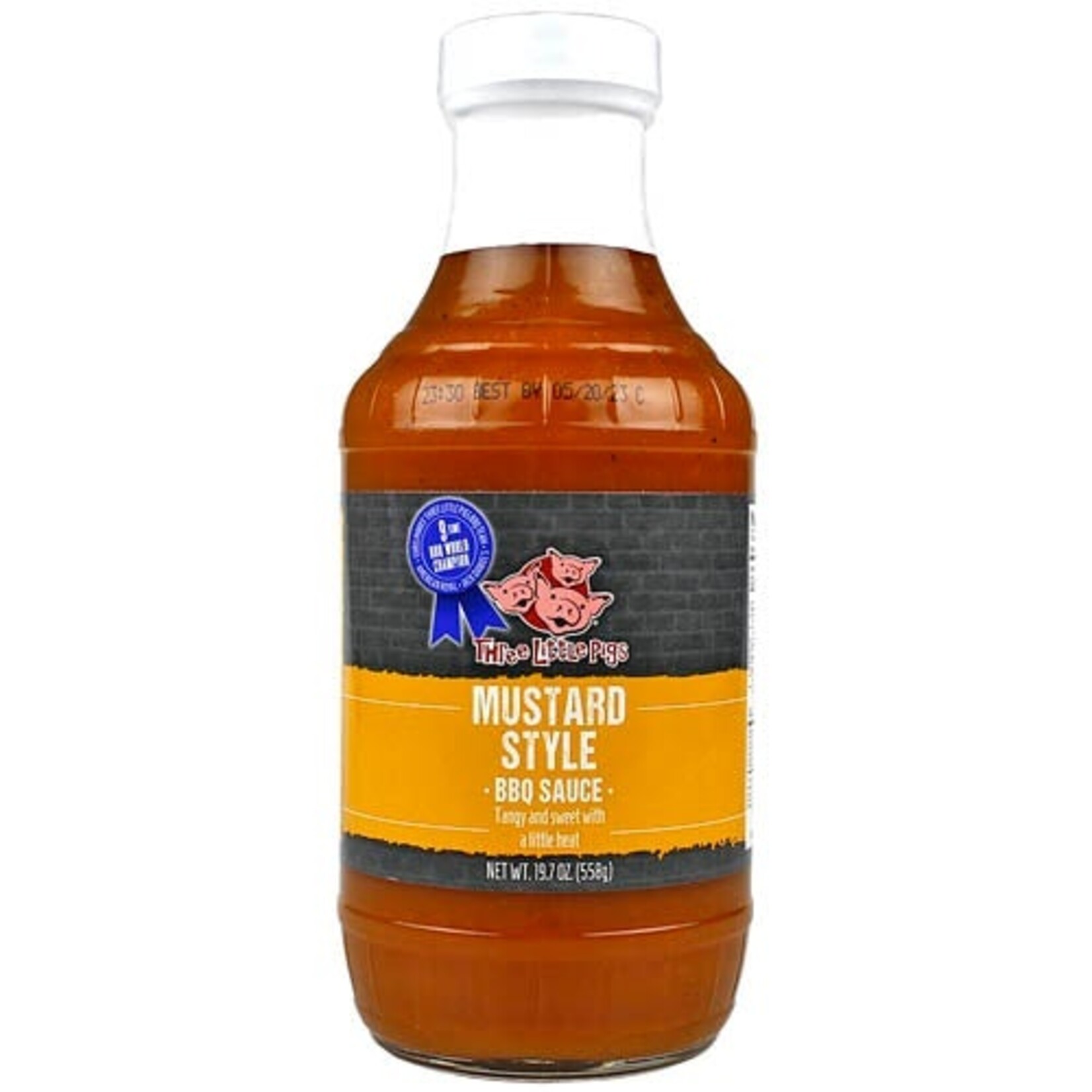 Three Little Pigs Three Little Pigs Mustard Style BBQ Sauce 19.7oz