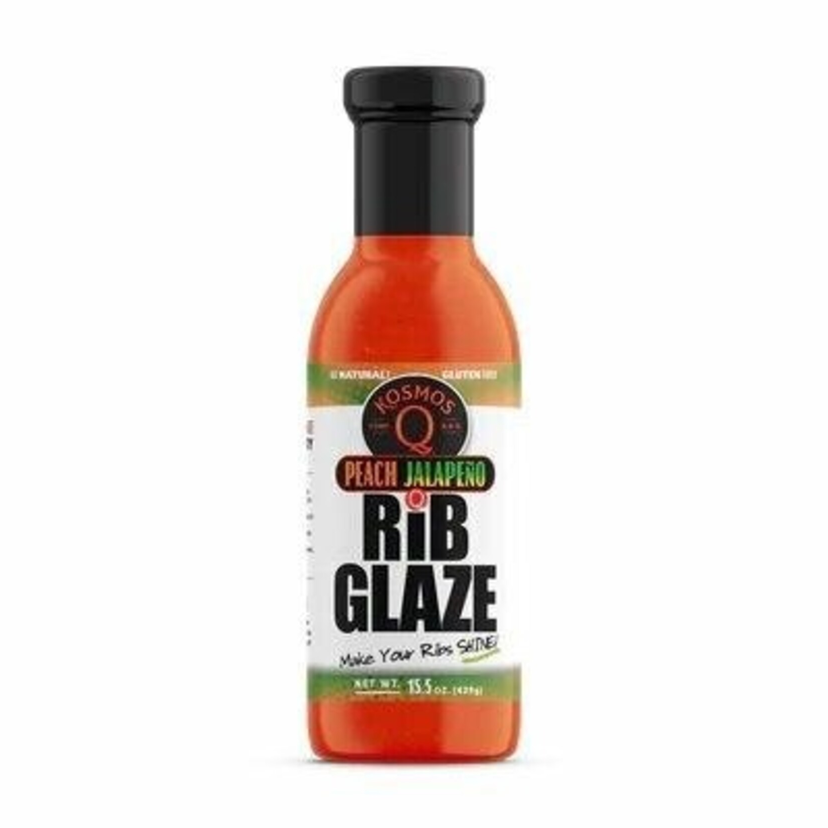Kosmos Q Kosmos Q Peach Jalapeno Rib Glaze 16oz