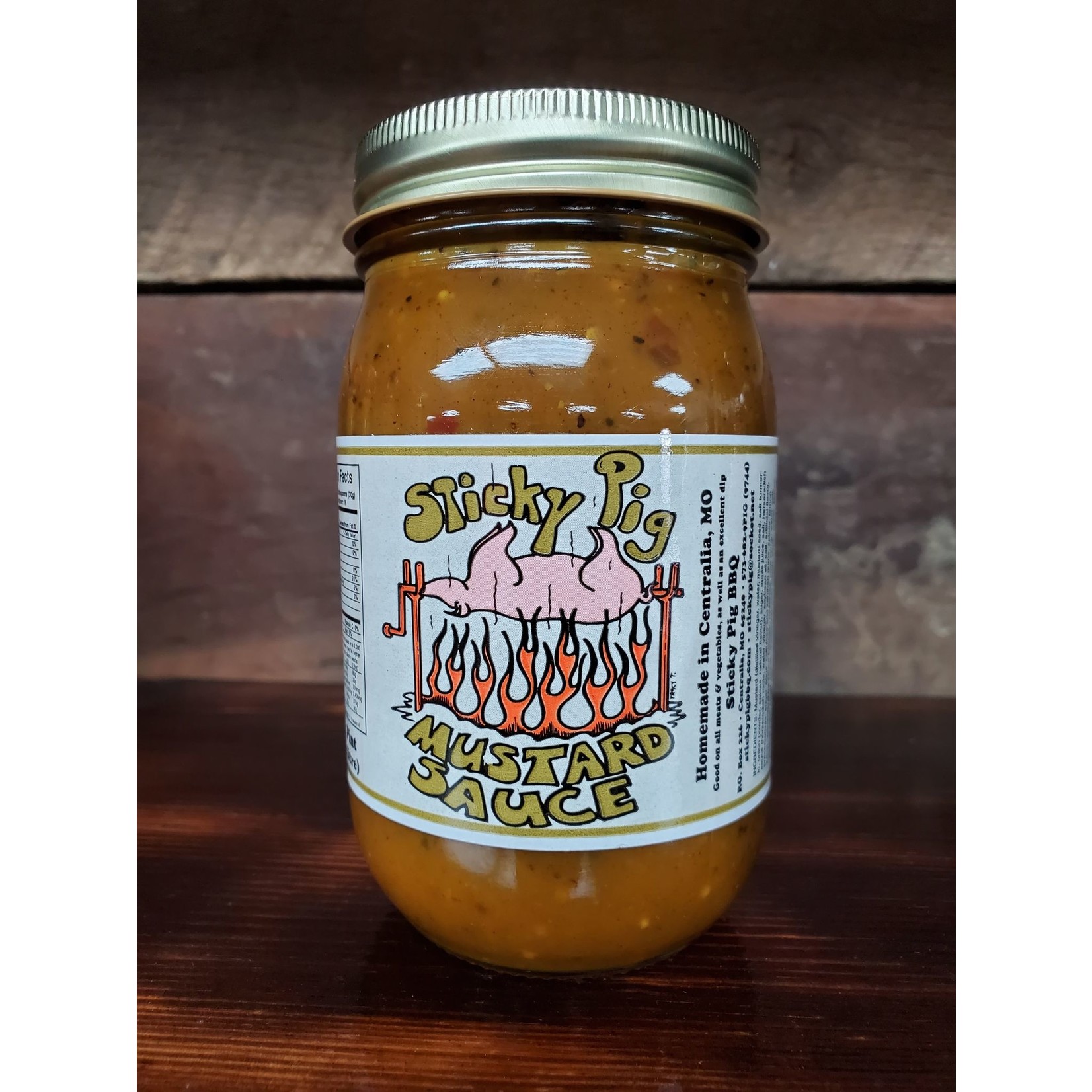 Sticky Pig Sticky Pig Mustard Sauce - Pint